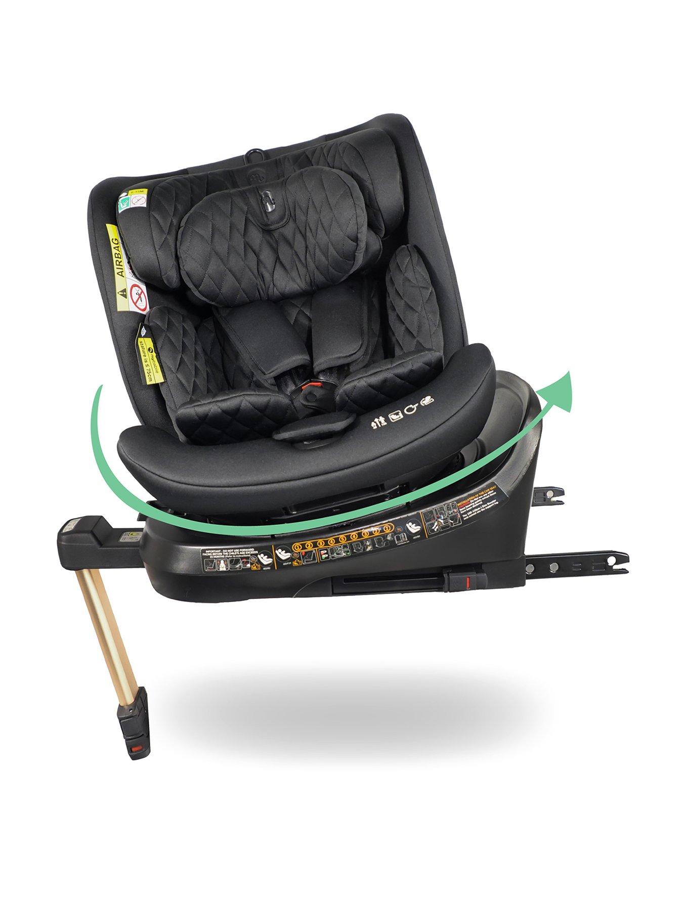 undefined MBCSSPIN i-Size (40-150cm) Spin Car Seat - Quilted Black