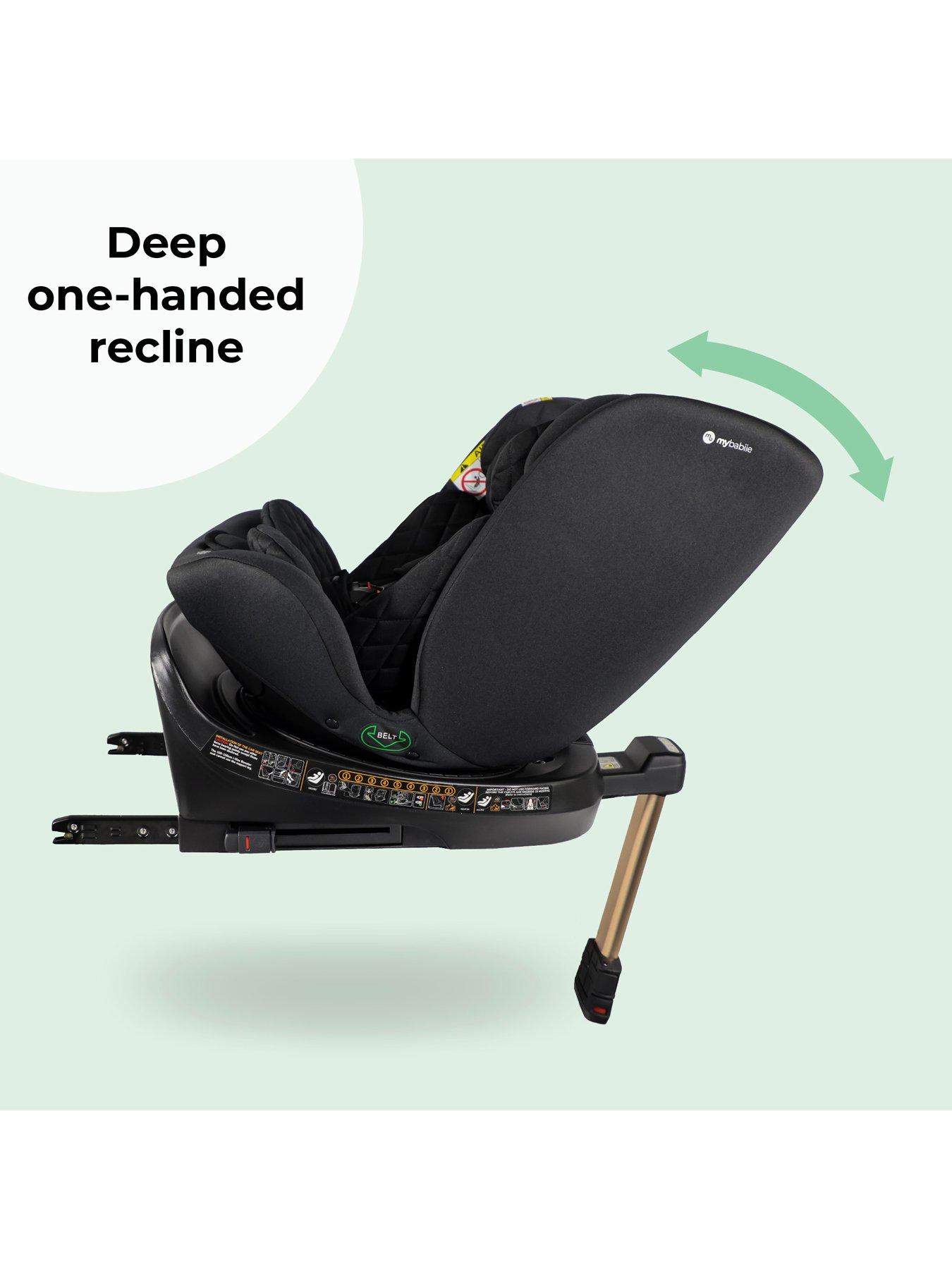 Image 4 of 6 of My Babiie MBCSSPIN i-Size (40-150cm) Spin Car Seat - Quilted Black