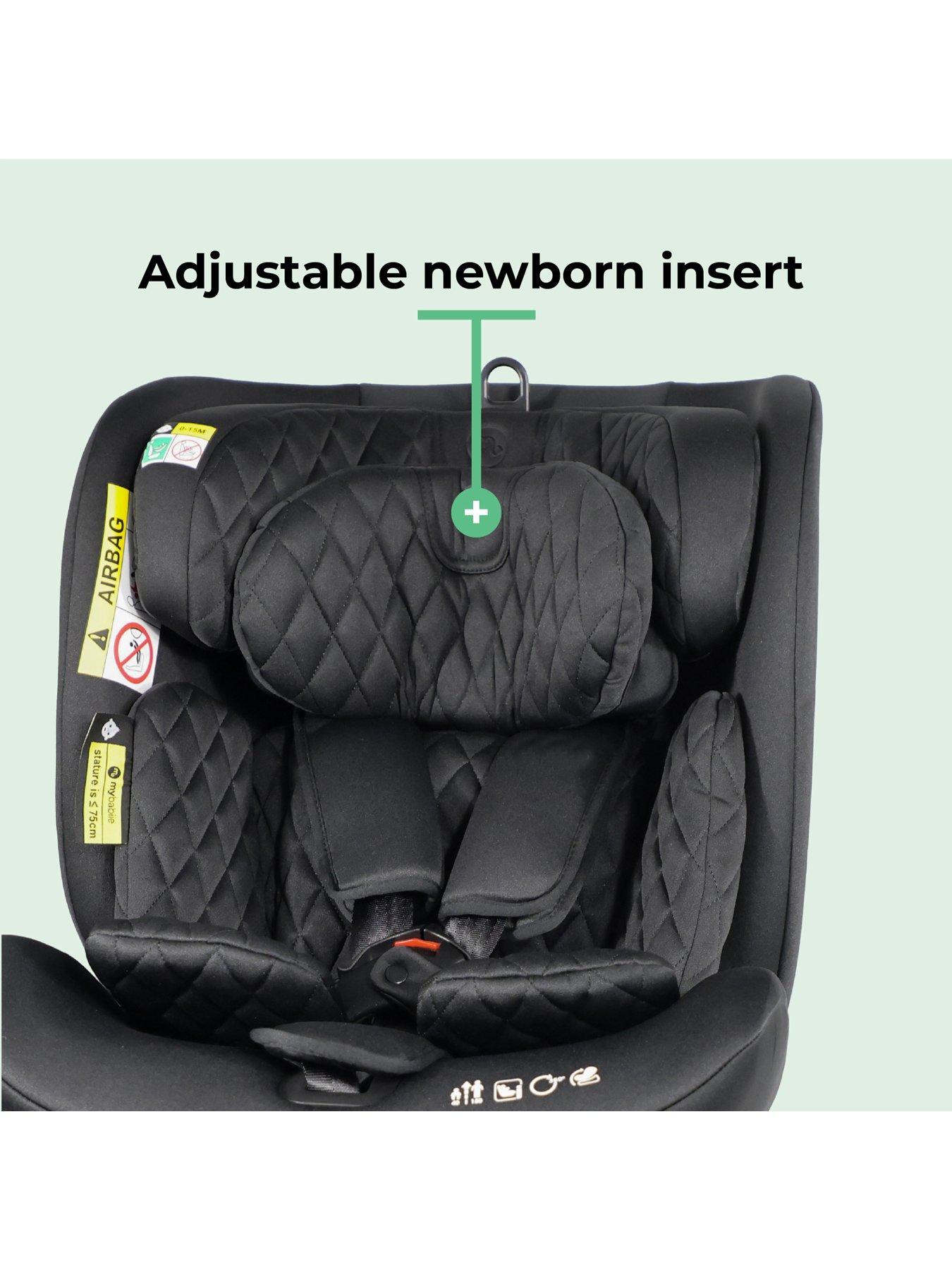 Image 6 of 6 of My Babiie MBCSSPIN i-Size (40-150cm) Spin Car Seat - Quilted Black