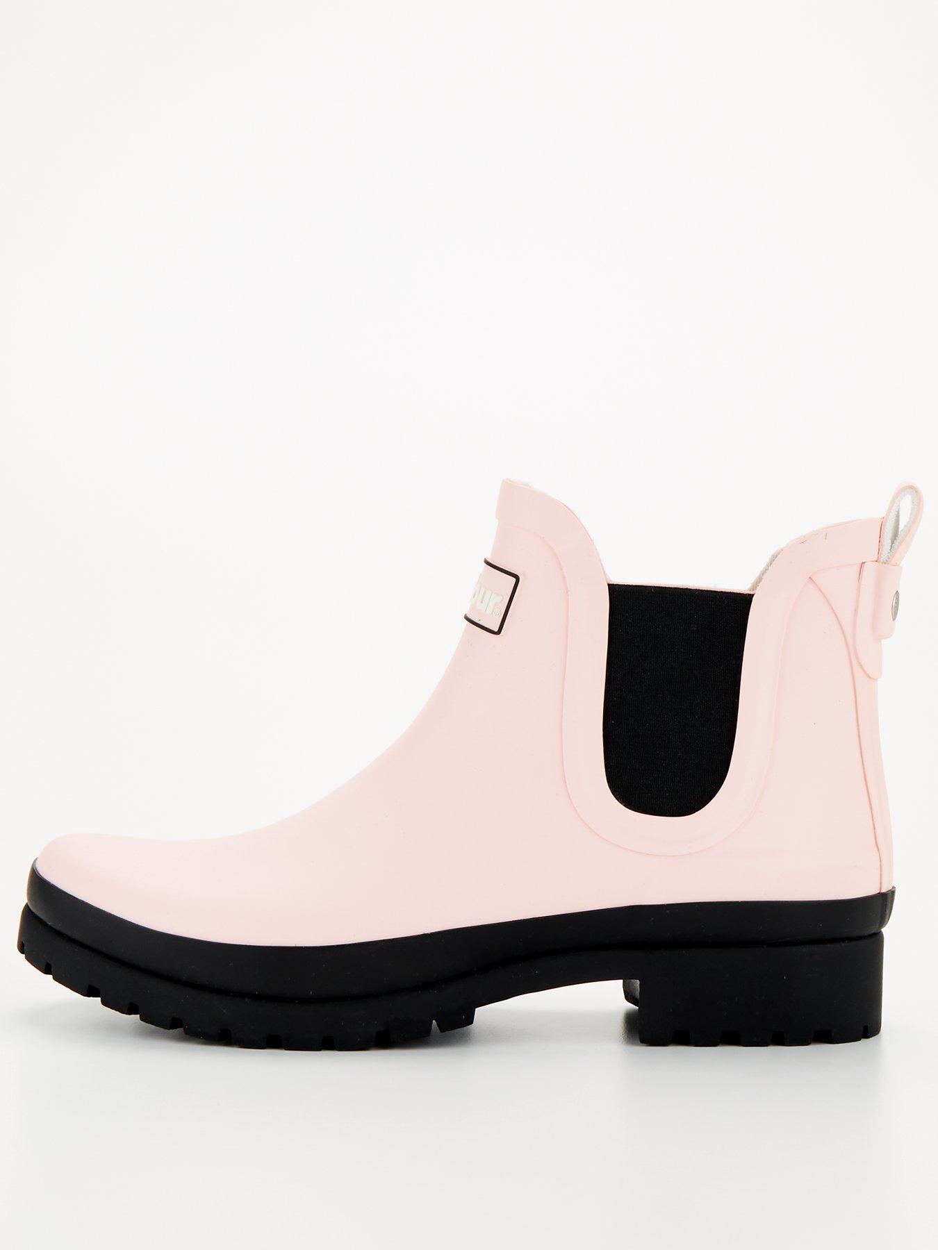 Barbour boots store womens Pink