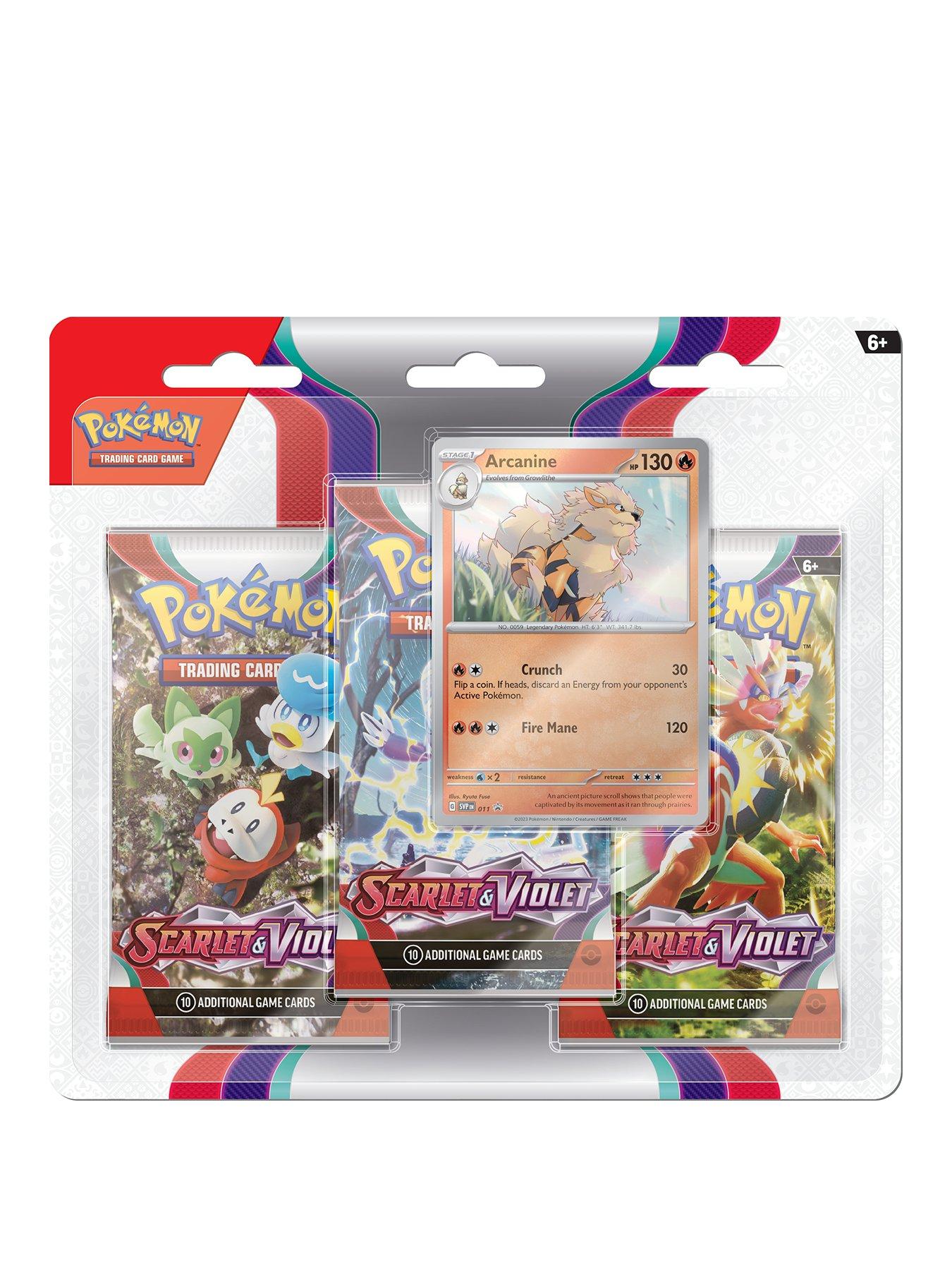  Pokémon TCG: Cyclizar ex Box - 4 Packs, Promo Cards : Toys &  Games