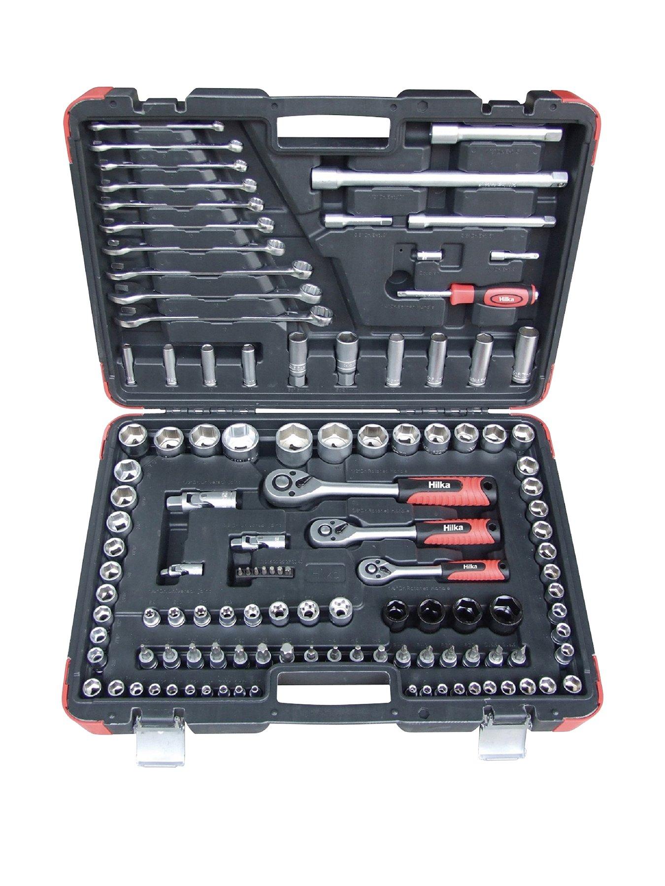 undefined 120 pce 1/4", 3/8" & 1/2" Dr Socket Set