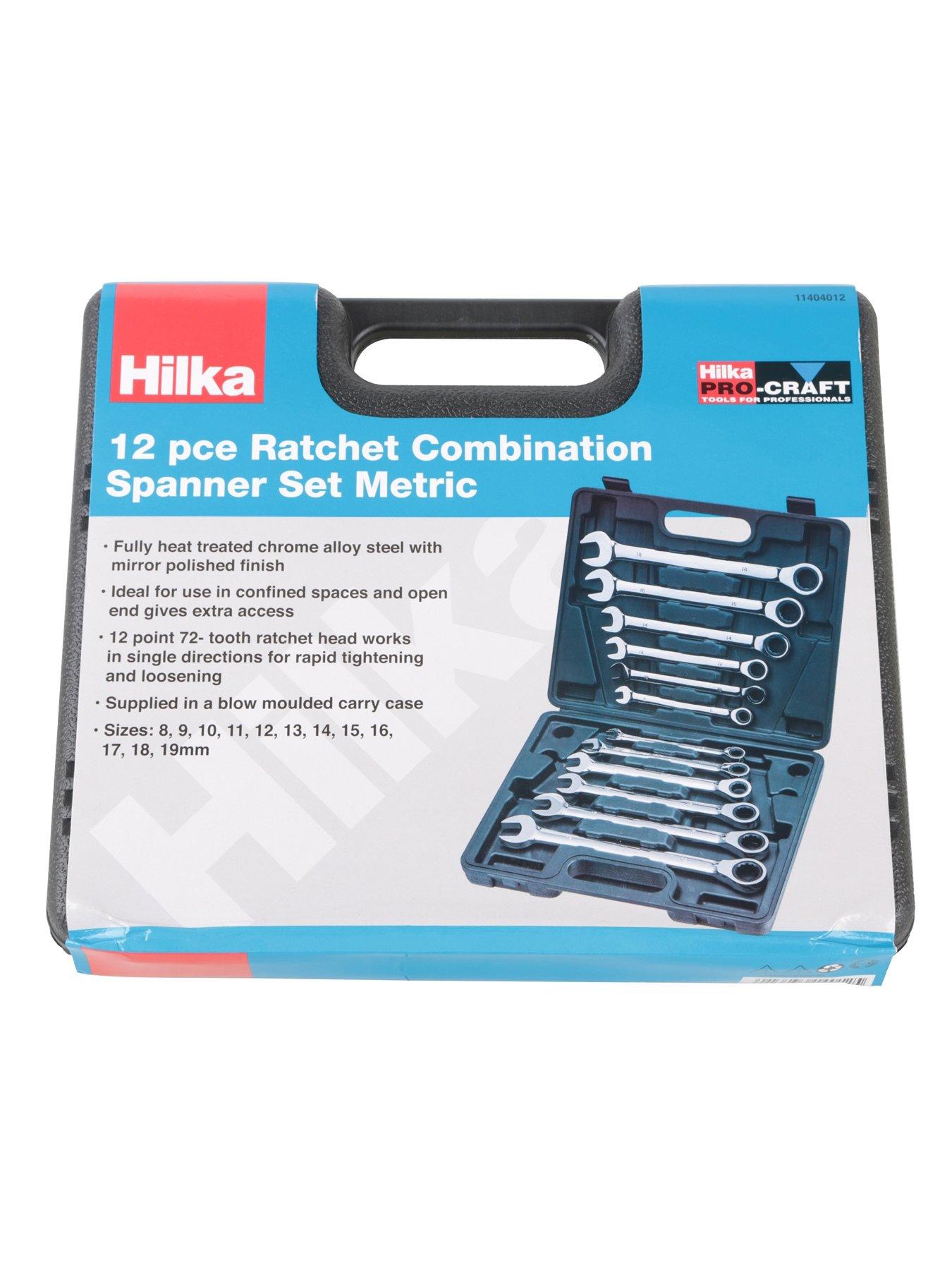 hilka-tools-12-pce-ratchet-combination-spanner-set-metric-pro-craftback