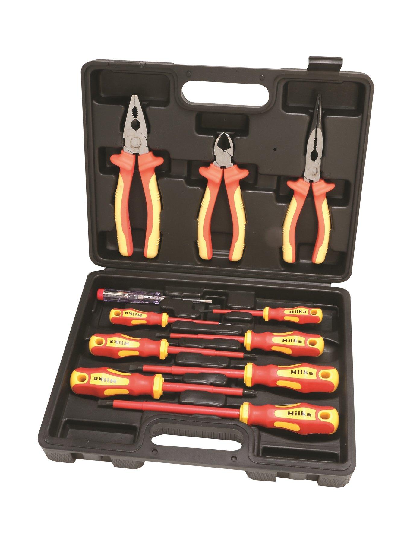 hilka-tools-11-pce-vde-screwdriver-pliers-setstillFront