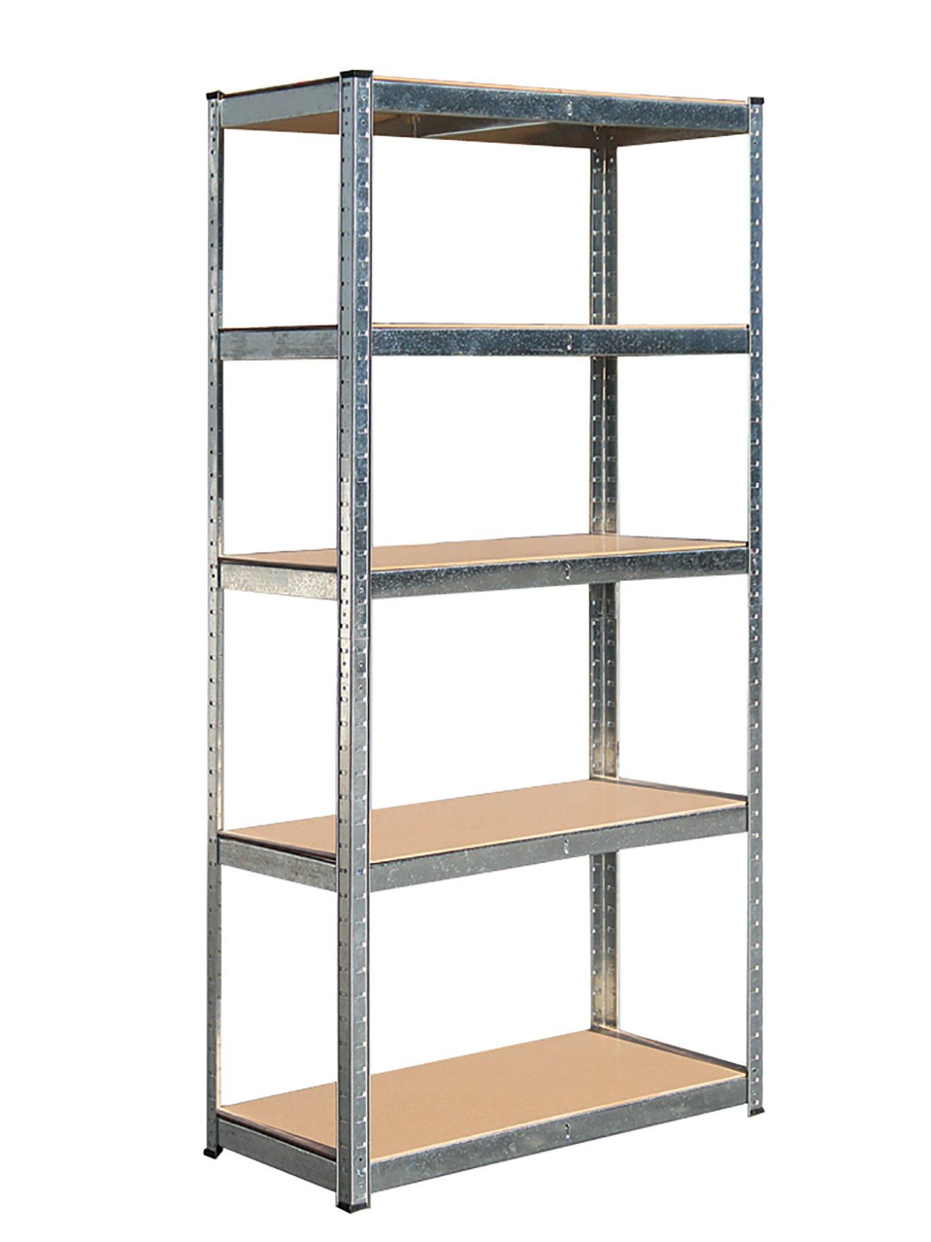 hilka-tools-175kg-5-tier-boltless-shelvingstillFront