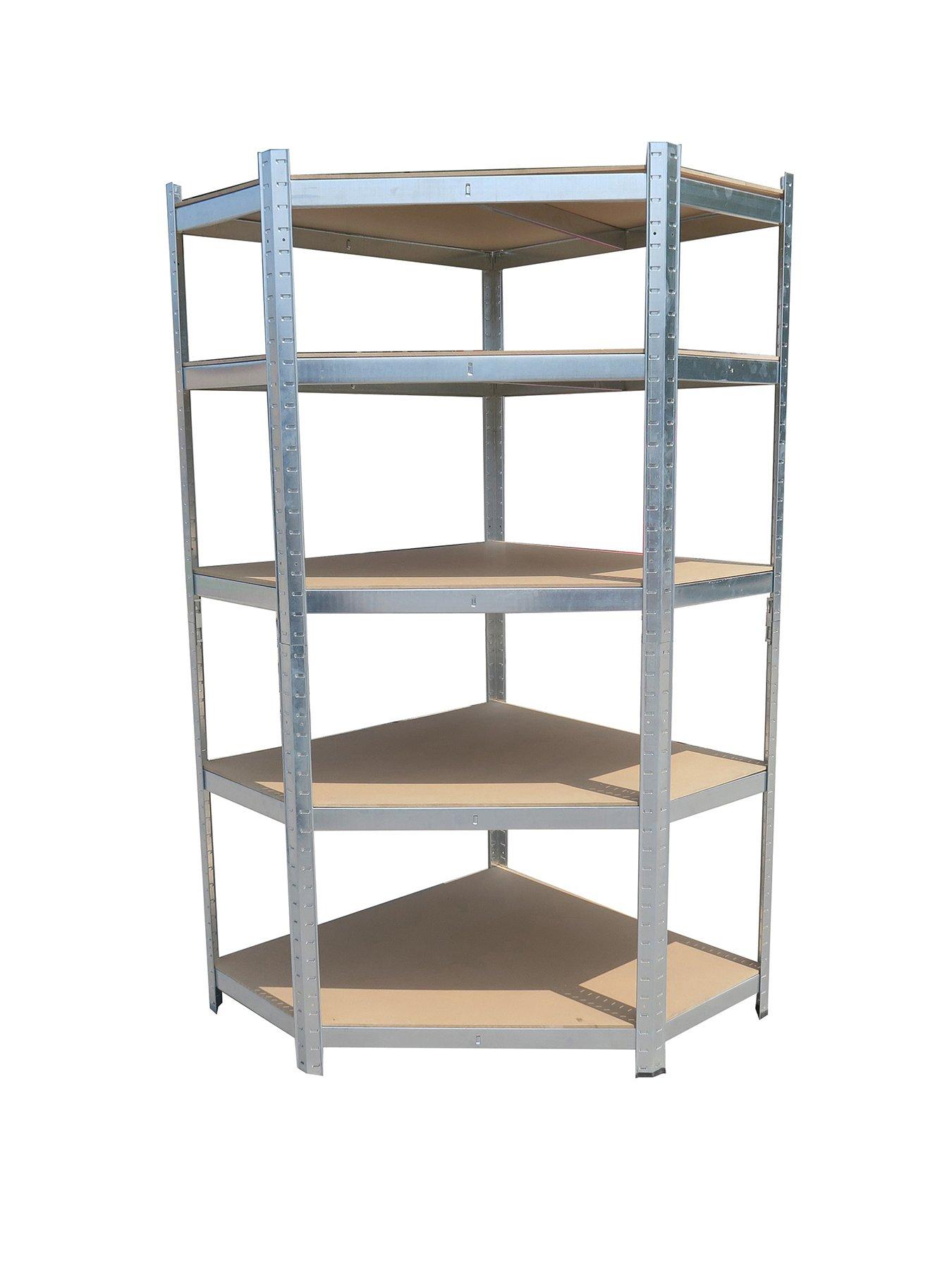 hilka-tools-175kg-5-tier-corner-boltless-shelvingfront