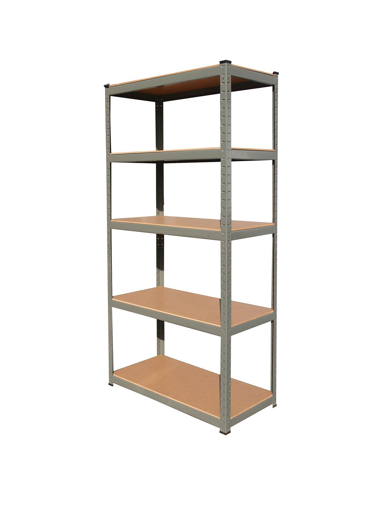 hilka-tools-265kg-5-tier-boltless-shelving