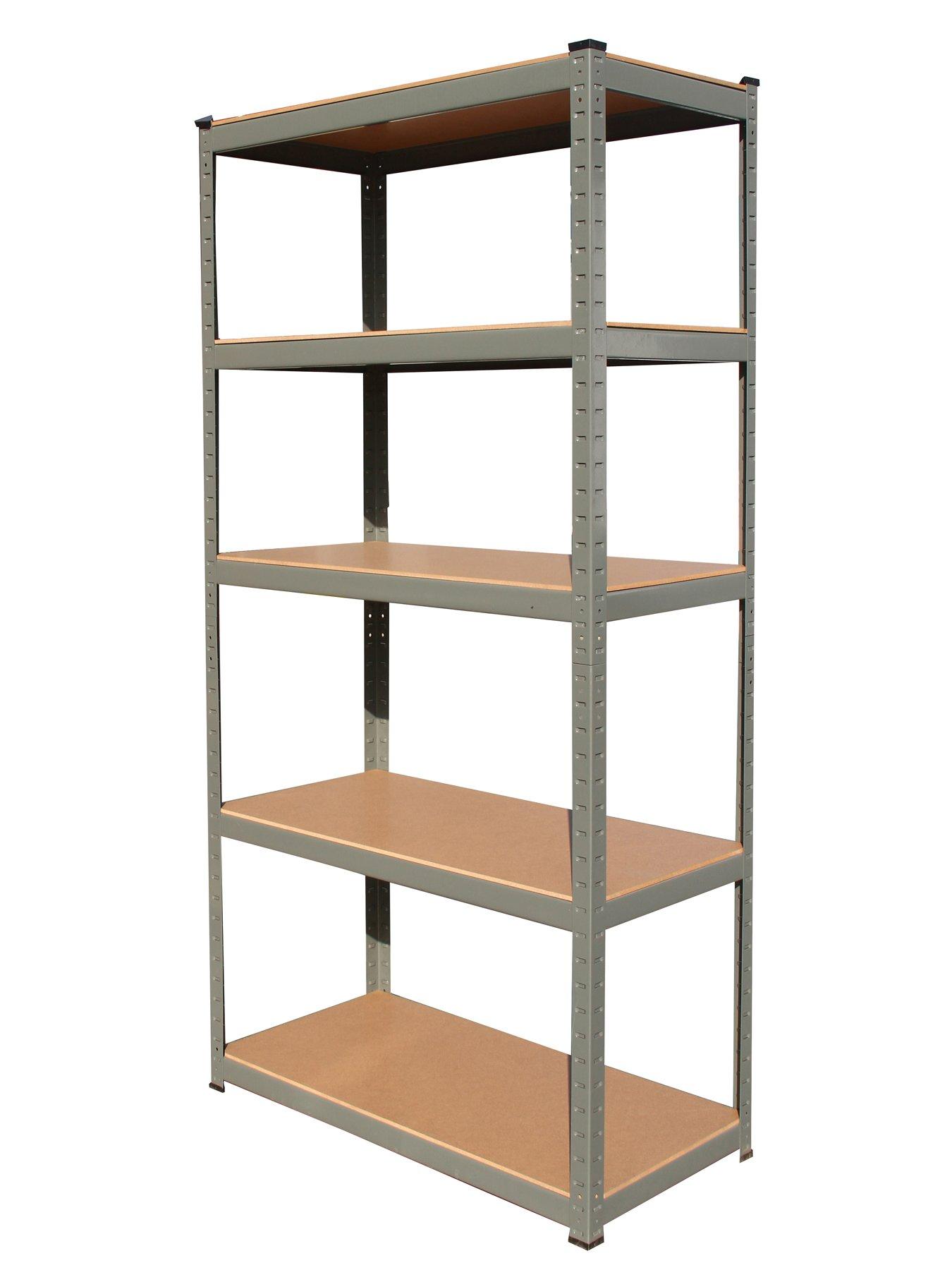 hilka-tools-265kg-5-tier-boltless-shelvingstillFront