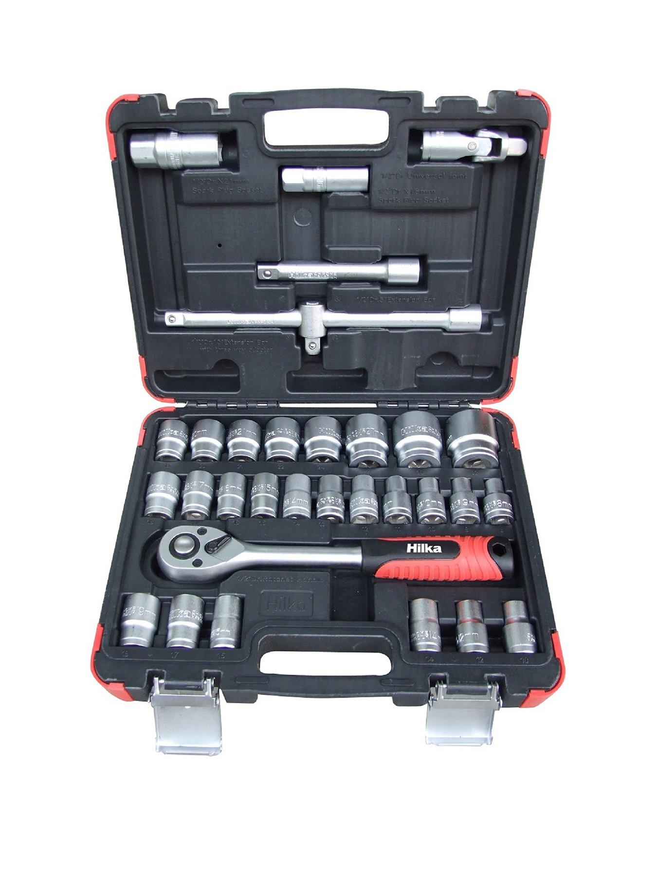 Image 1 of 1 of Hilka Tools 32 pce 1/2" Drive Socket Set Metric