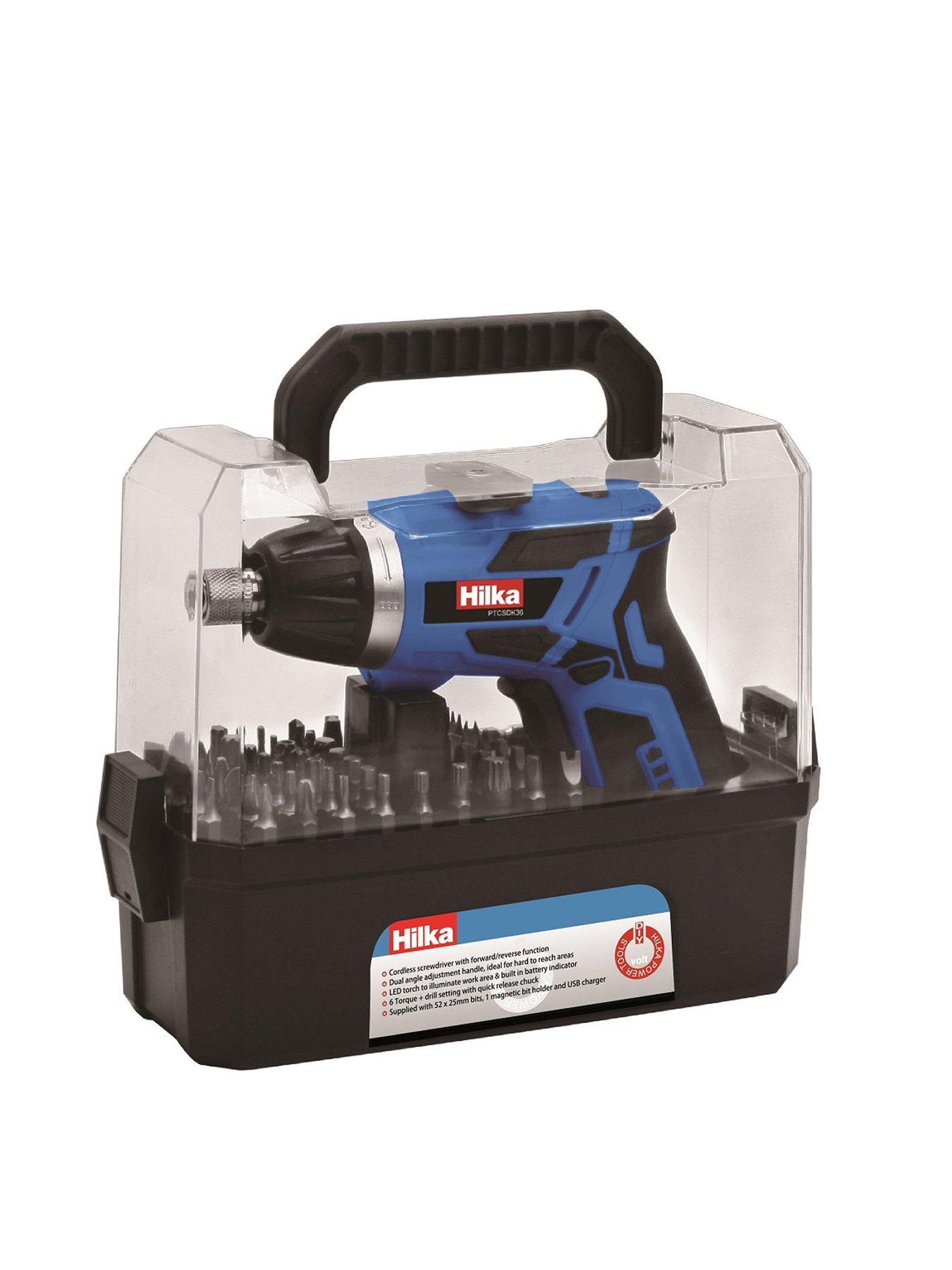 Hilka Tools Hilka Tools 3.6v Li-ion Cordless Screwdriver Kit