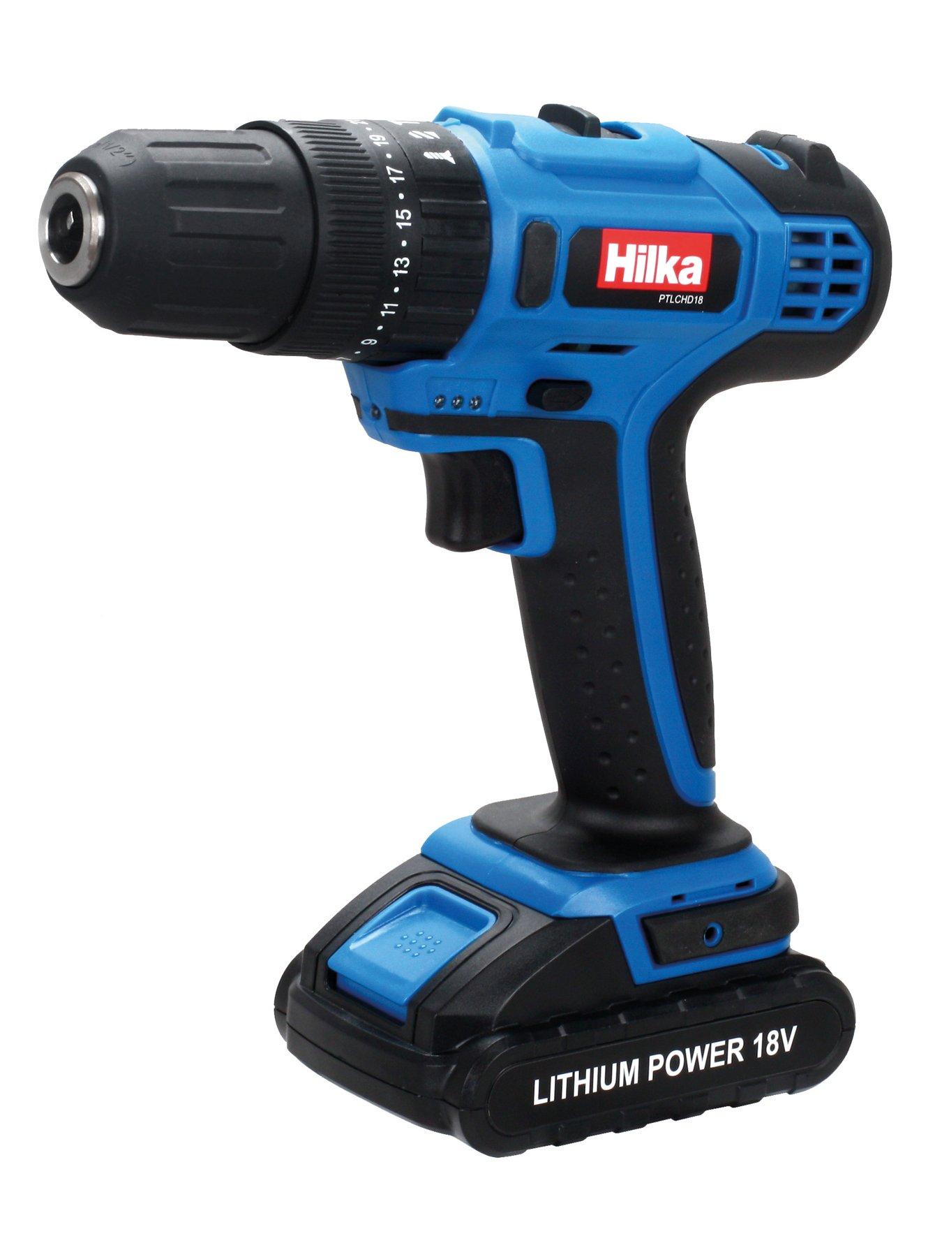 hilka-tools-18v-li-ion-cordless-hammer-drill-in-carry-casestillFront