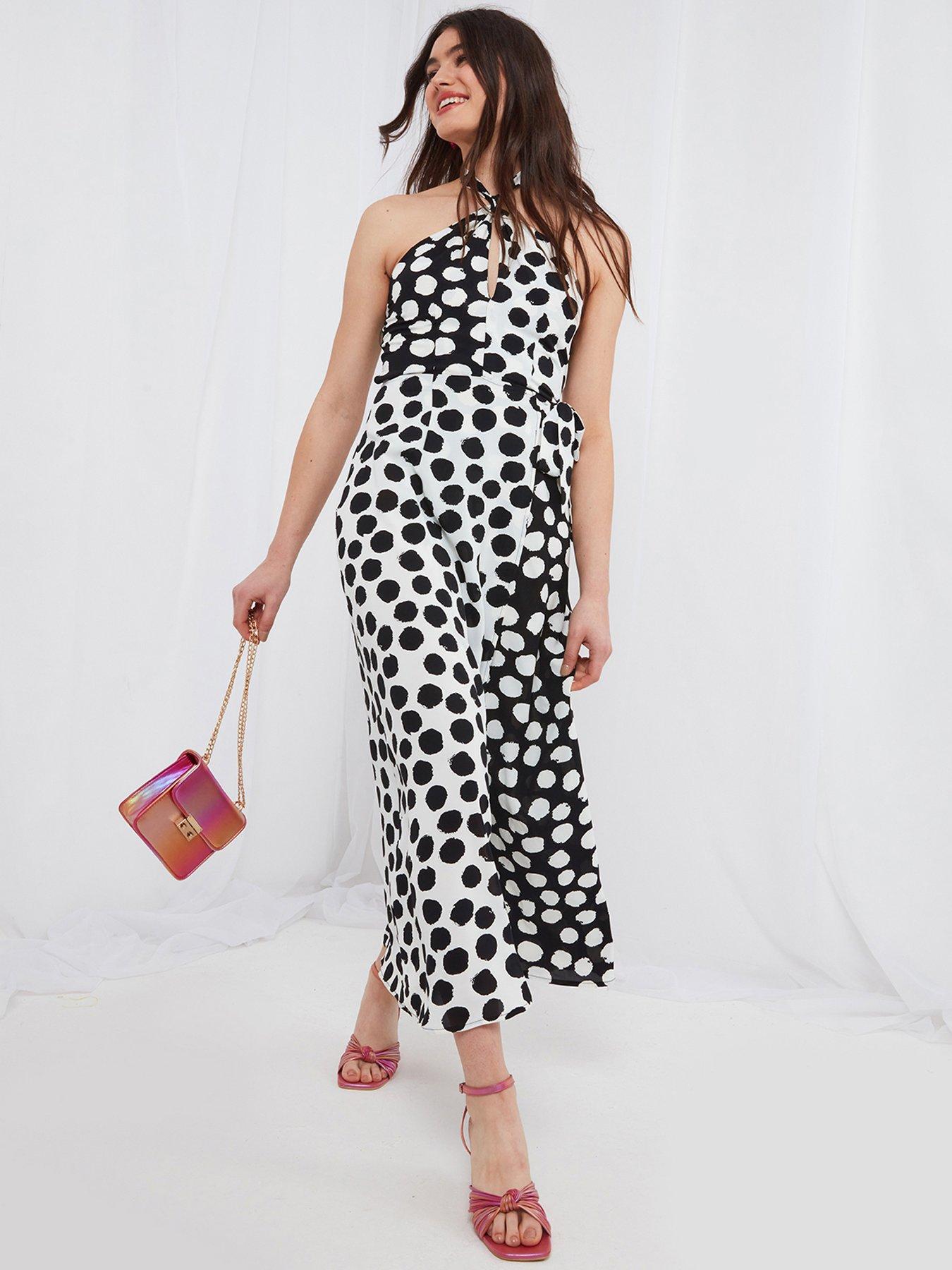 joe-browns-joe-browns-stunning-halterneck-polka-dot-midi-dress-multi