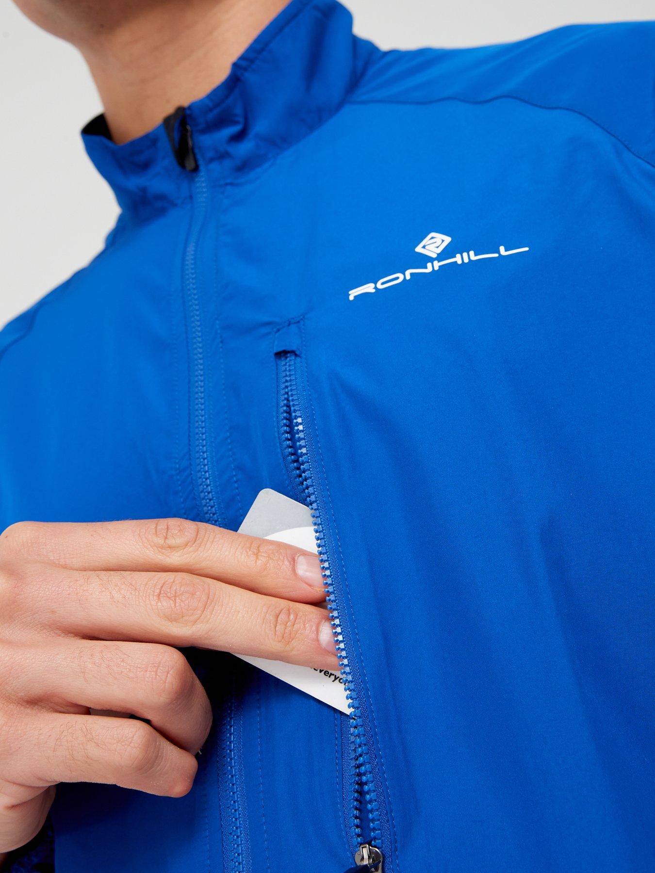 Image 4 of 6 of Ronhill Core Running Jacket - Blue