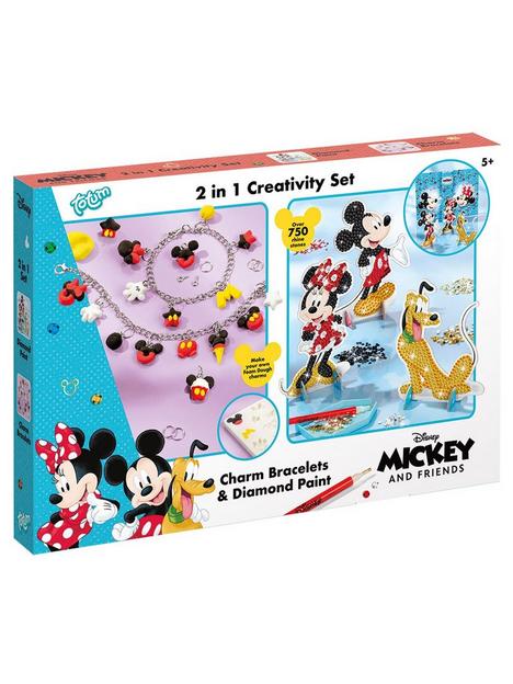 disney-mickey-and-friends-diamond-2-in-1-diamond-painting-and-charm-bracelet-twin-pack