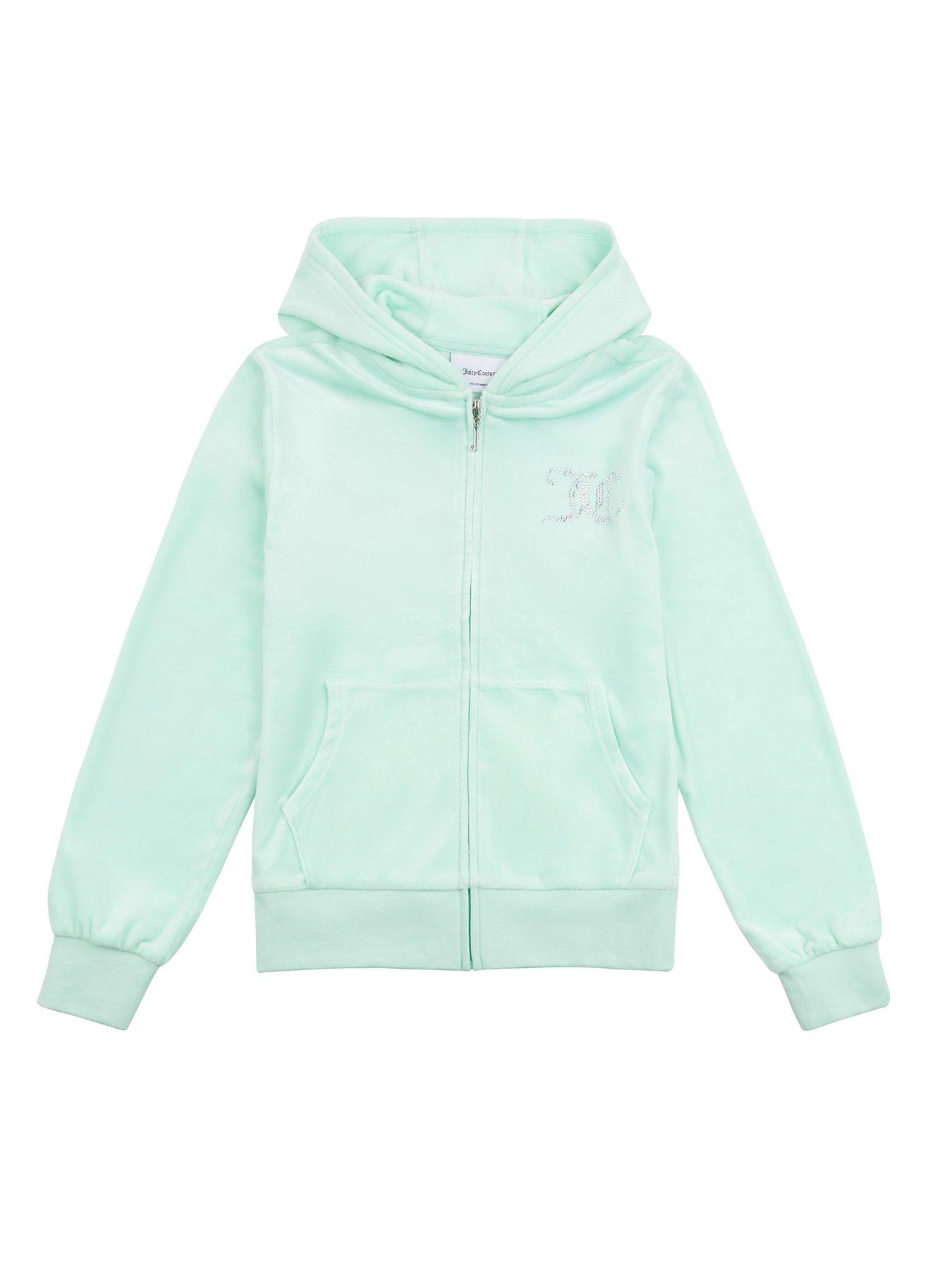 Mint green 2024 zip up hoodie