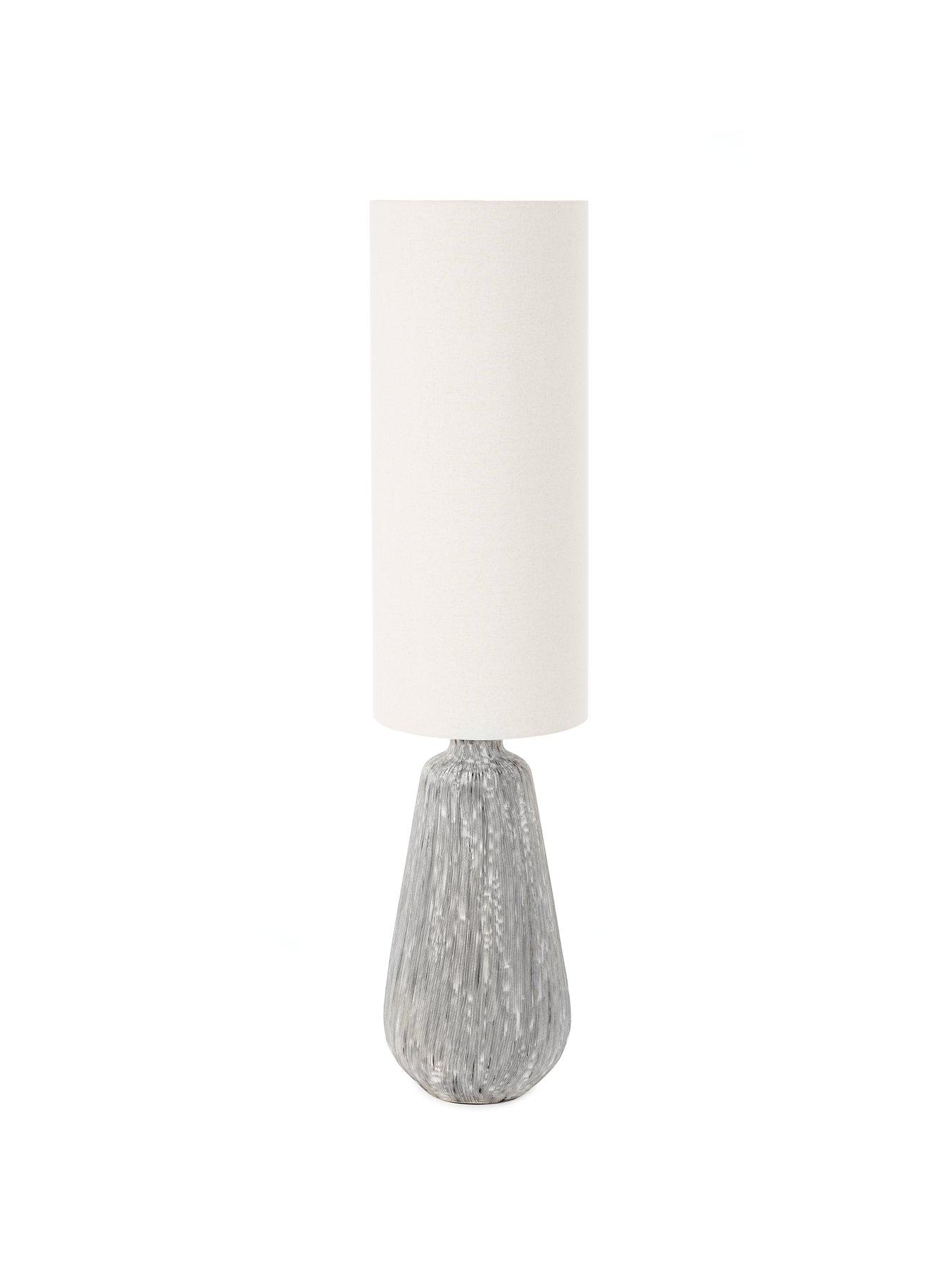 Image 1 of 4 of The Very Collection Scratch Ceramic Floor Lamp