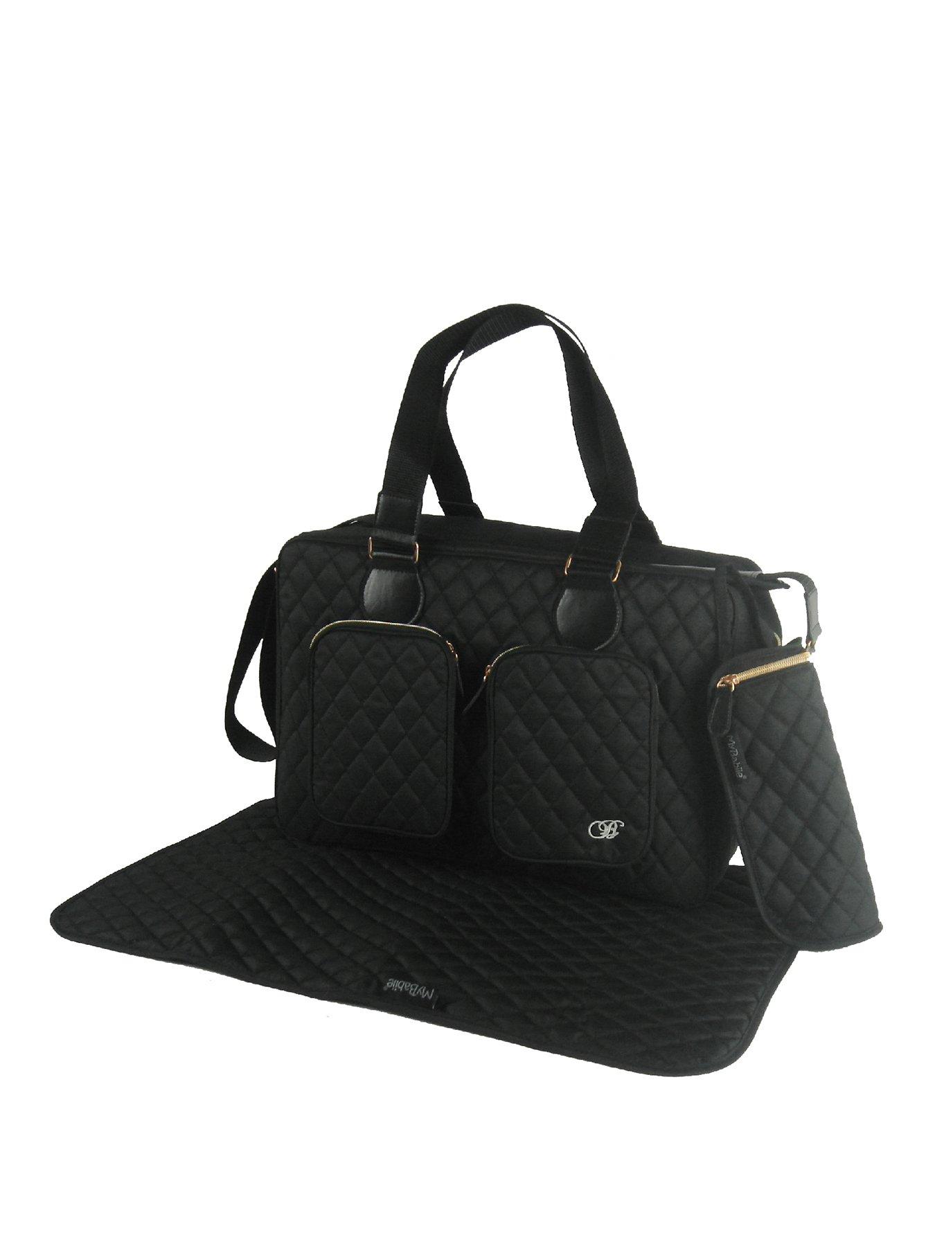 my-babiie-deluxe-changing-bag-black-quilted