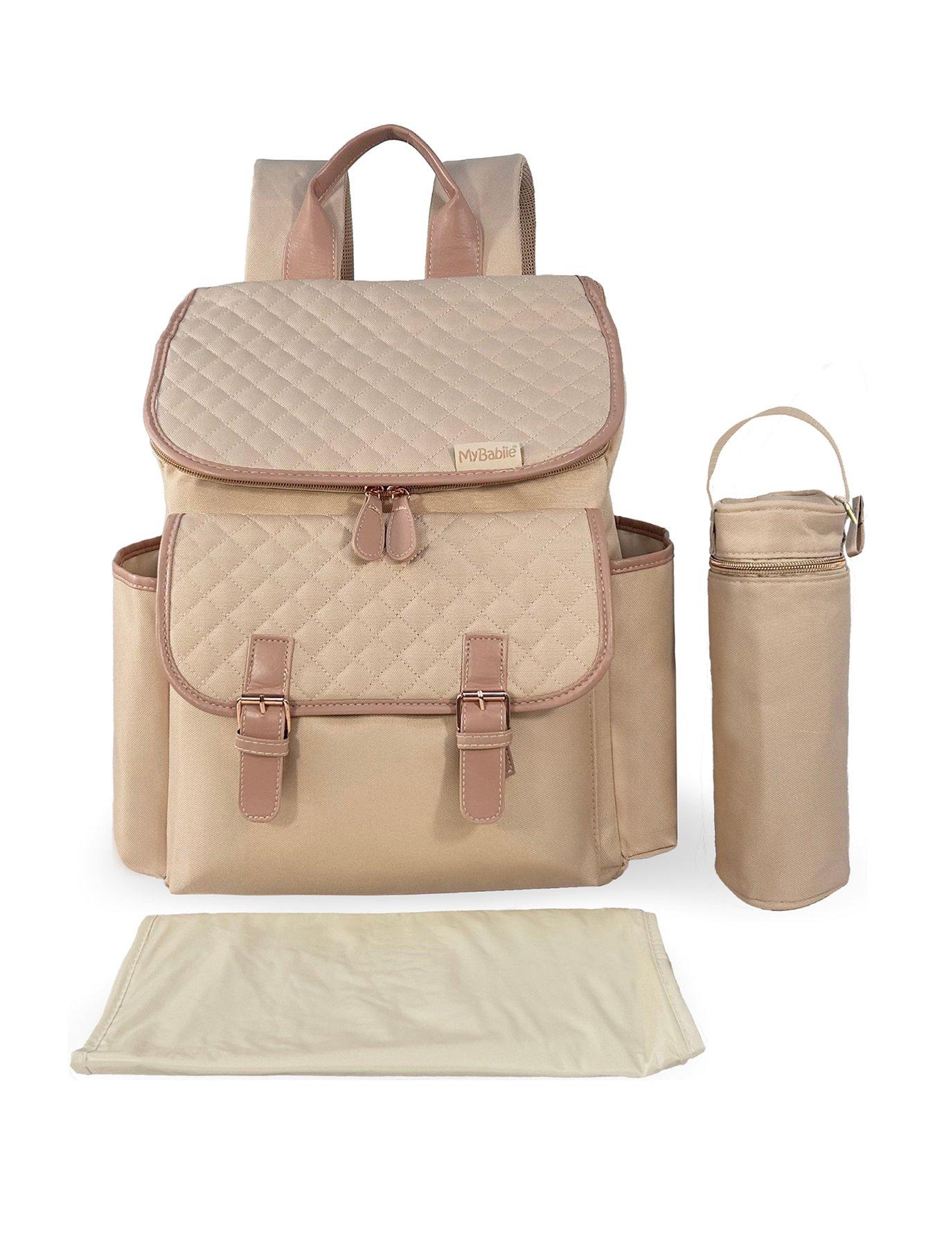 Image 1 of 3 of My Babiie Backpack Changing Bag - Blush
