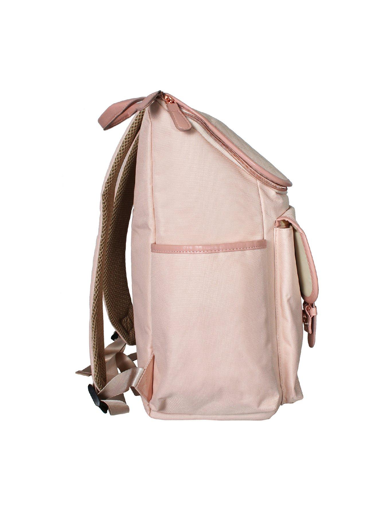 Image 3 of 3 of My Babiie Backpack Changing Bag - Blush