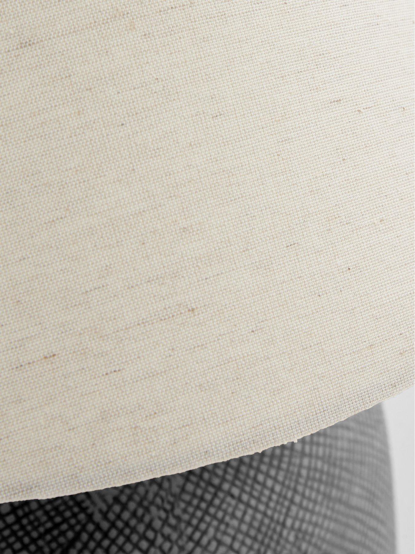 very-home-cross-hatch-ceramic-table-lampdetail