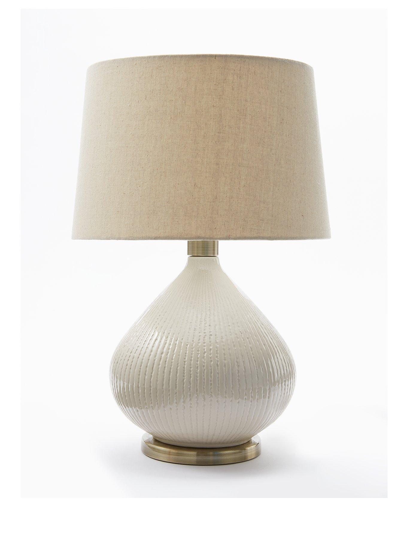 Image 2 of 6 of The Very Collection Aveline Ceramic Table Lamp
