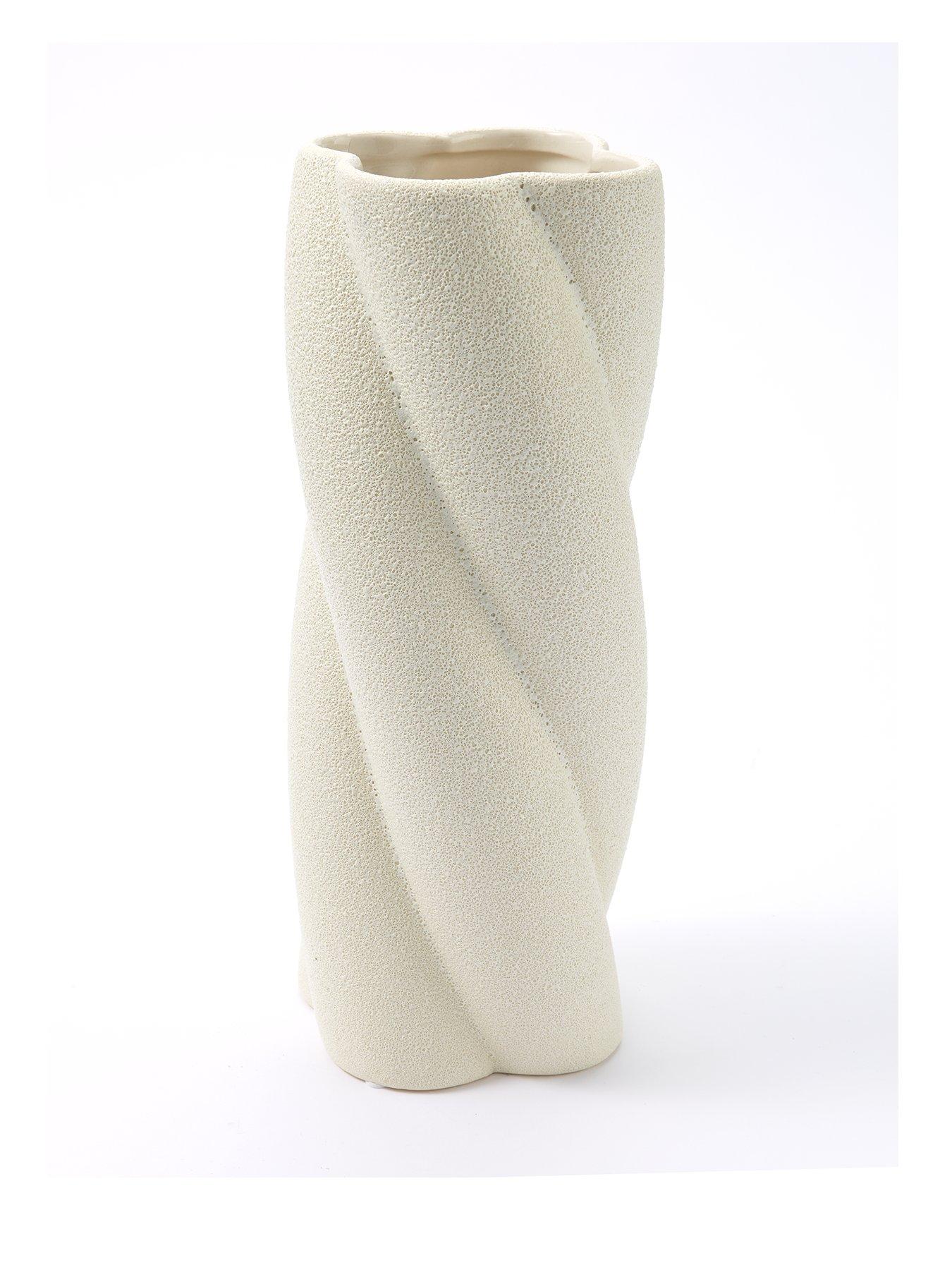 Image 2 of 6 of The Very Collection Spiral Vase - Natural