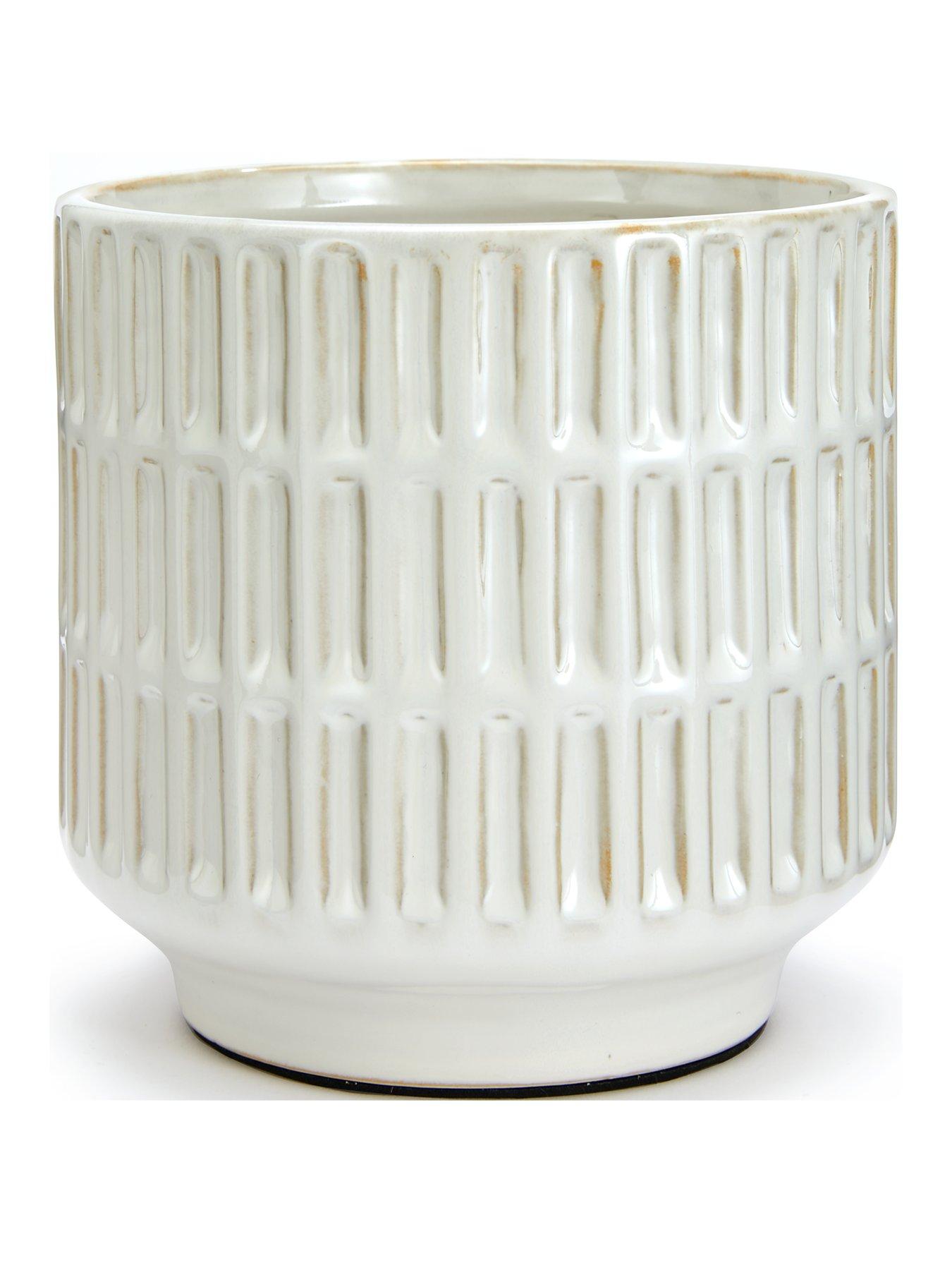 Image 2 of 5 of The Very Collection Natural Debossed Planter