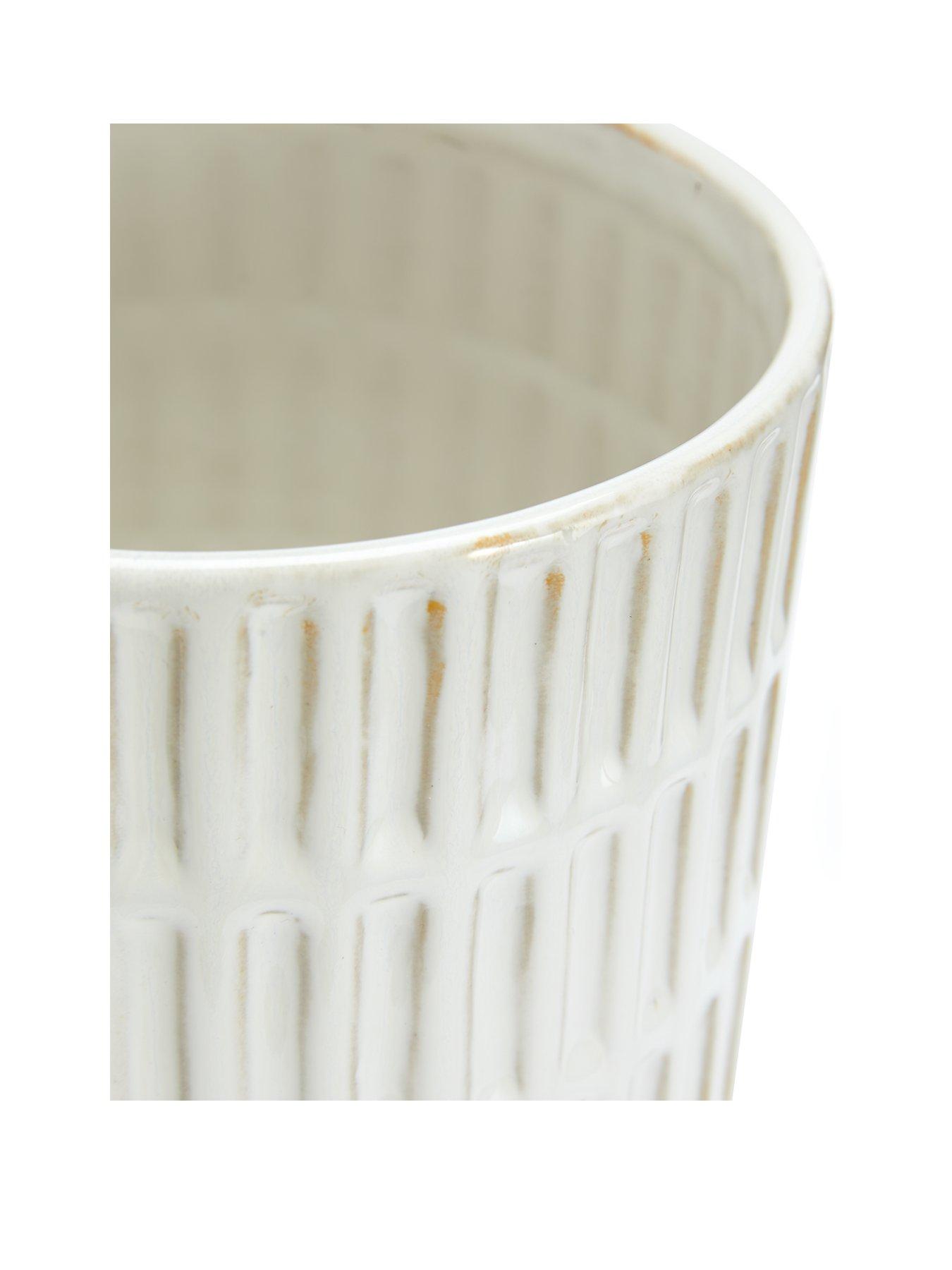 Image 3 of 5 of The Very Collection Natural Debossed Planter