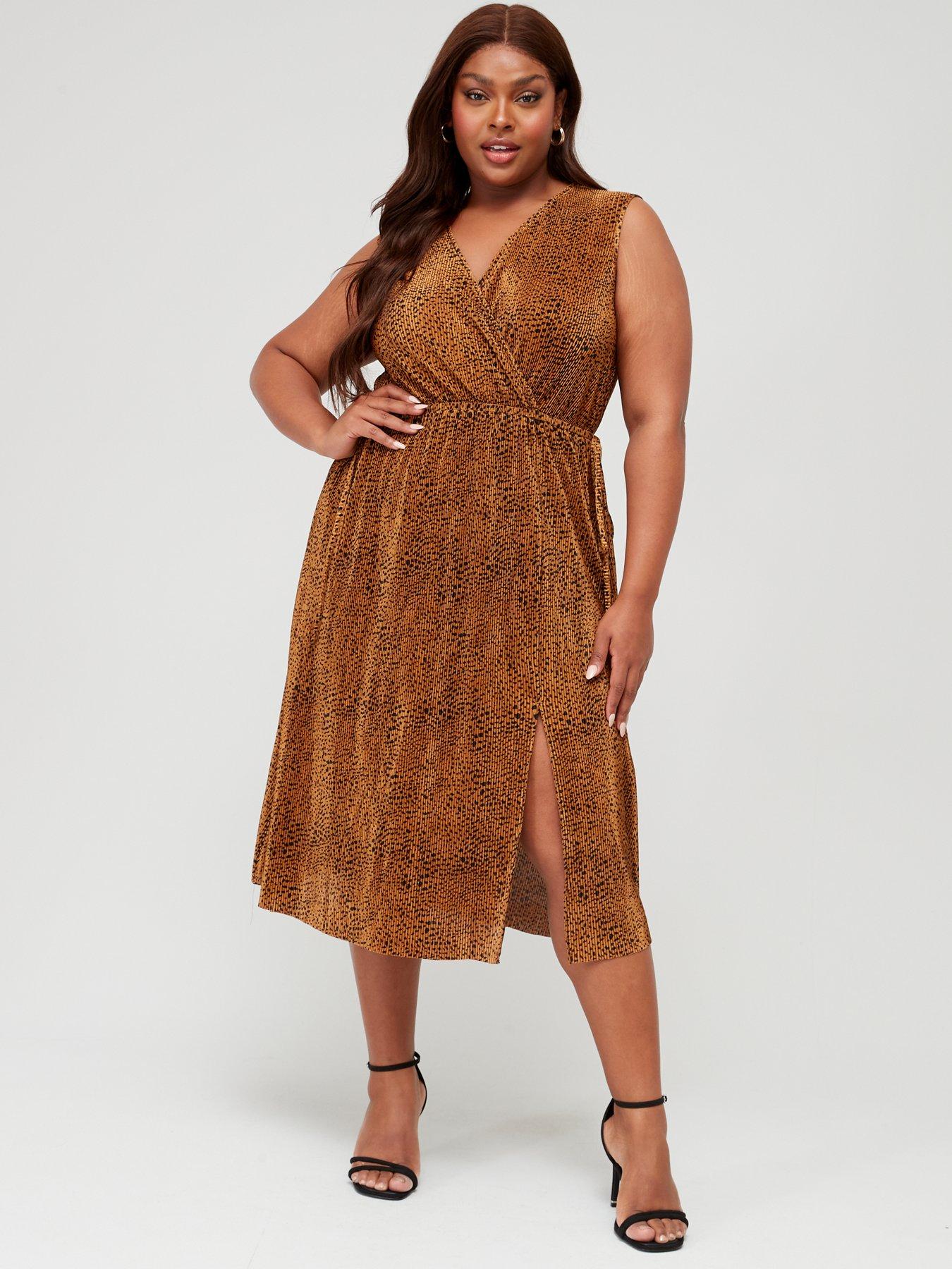 Midi curve clearance dress