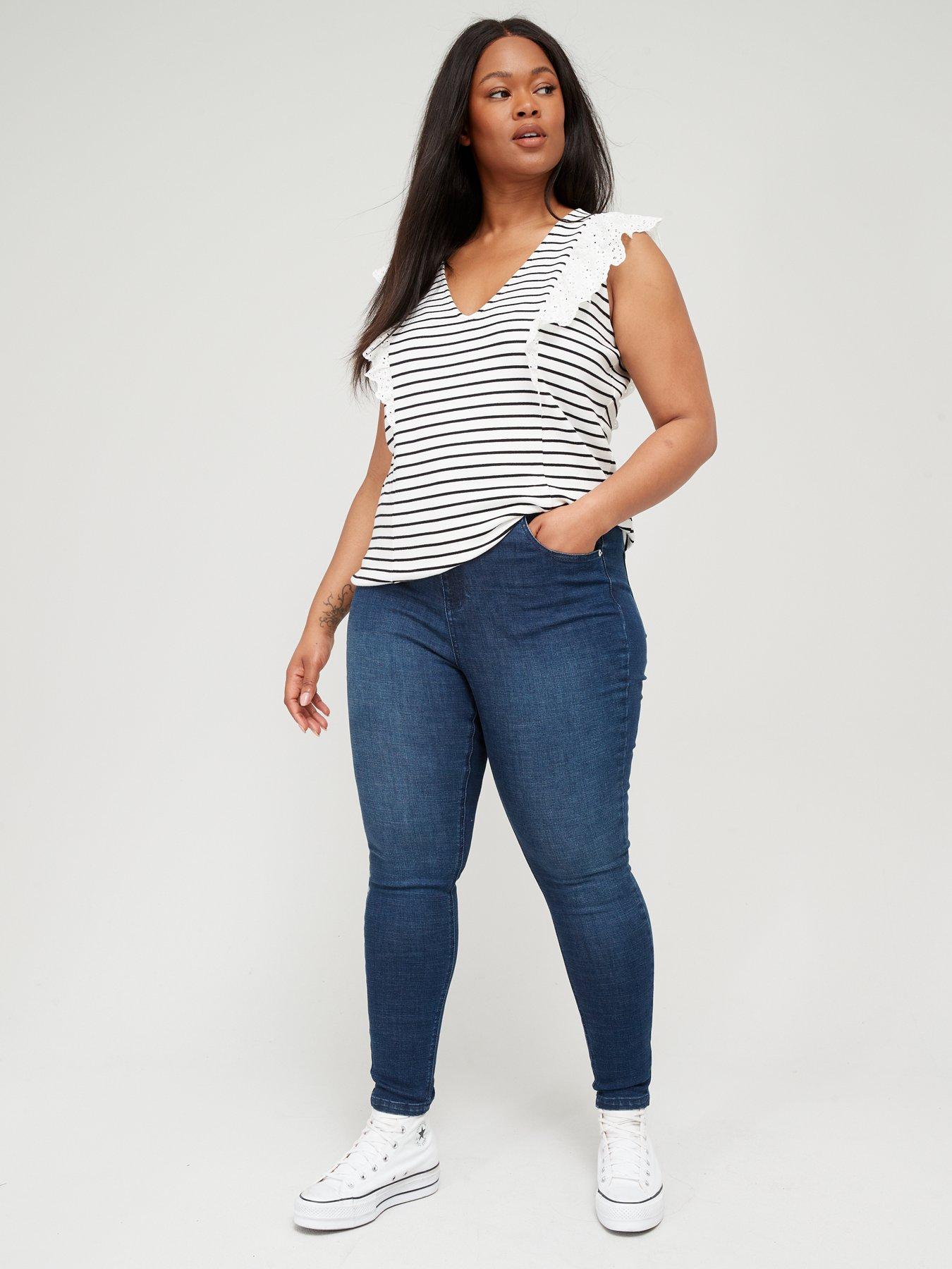 v-by-very-curve-supersoft-high-waisted-stretch-skinny-jean-dark-washback