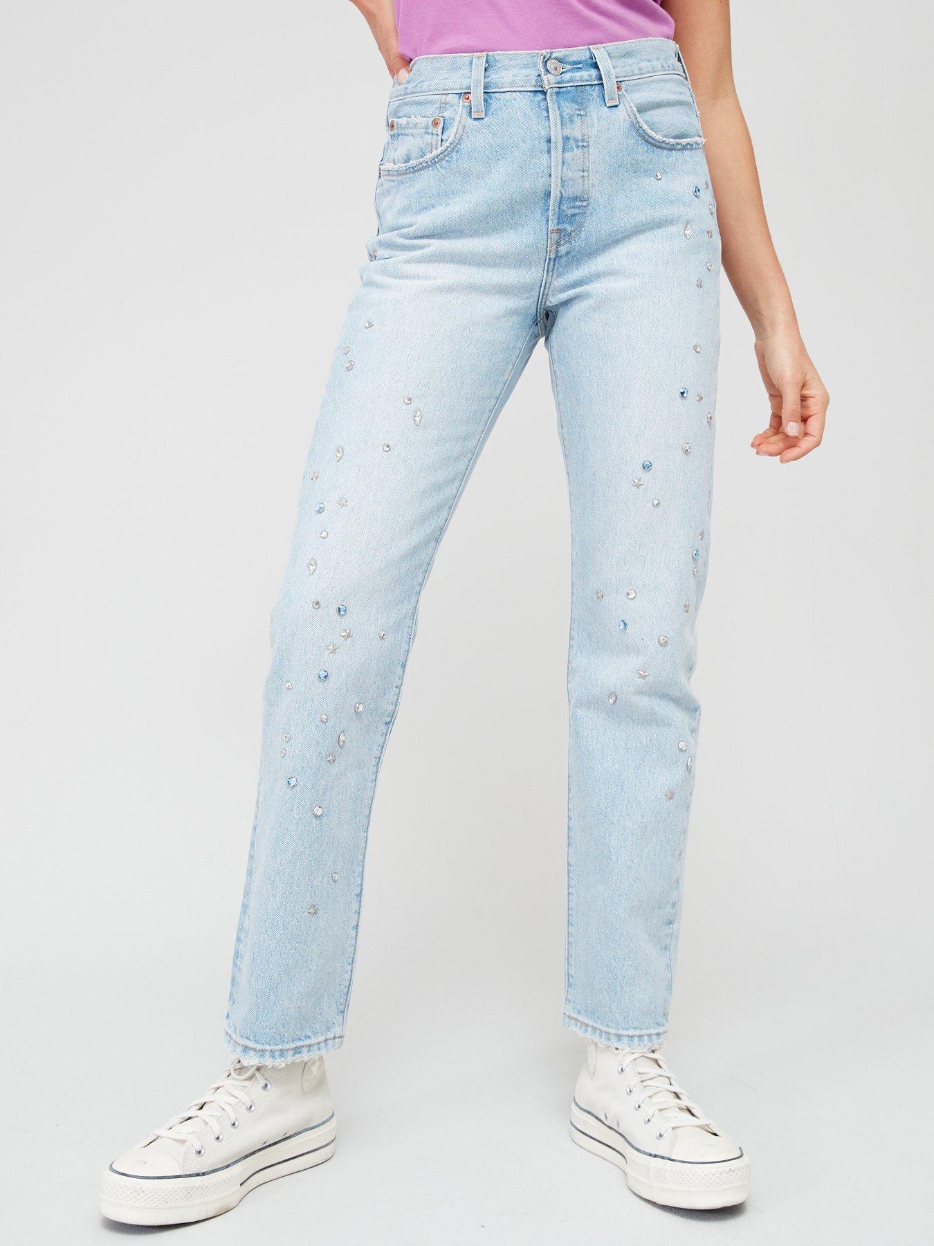 levis-501reg-straight-leg-jean-bling-blau-blue