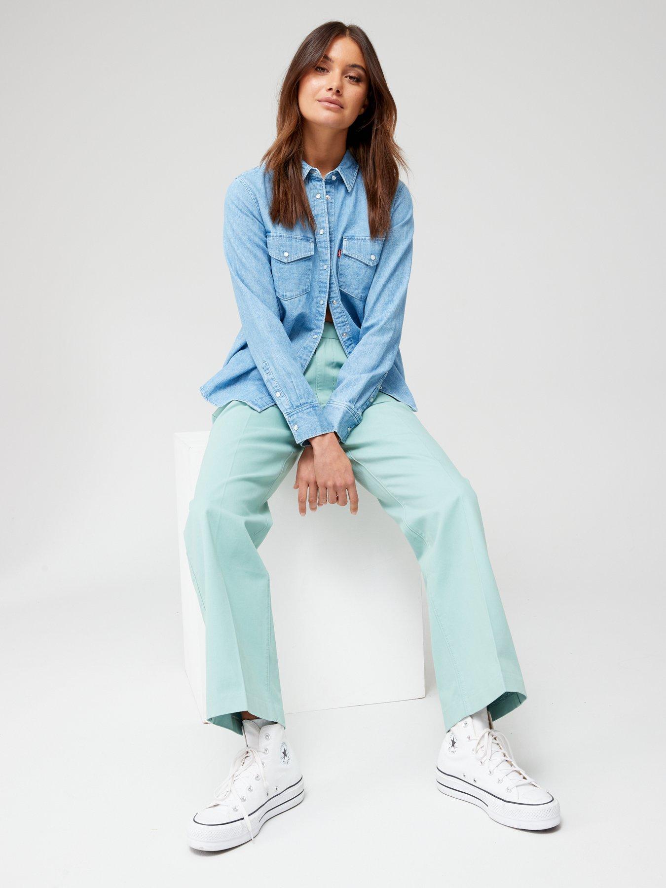 Image 4 of 4 of Levi's Baggy Trouser Greens - Granite