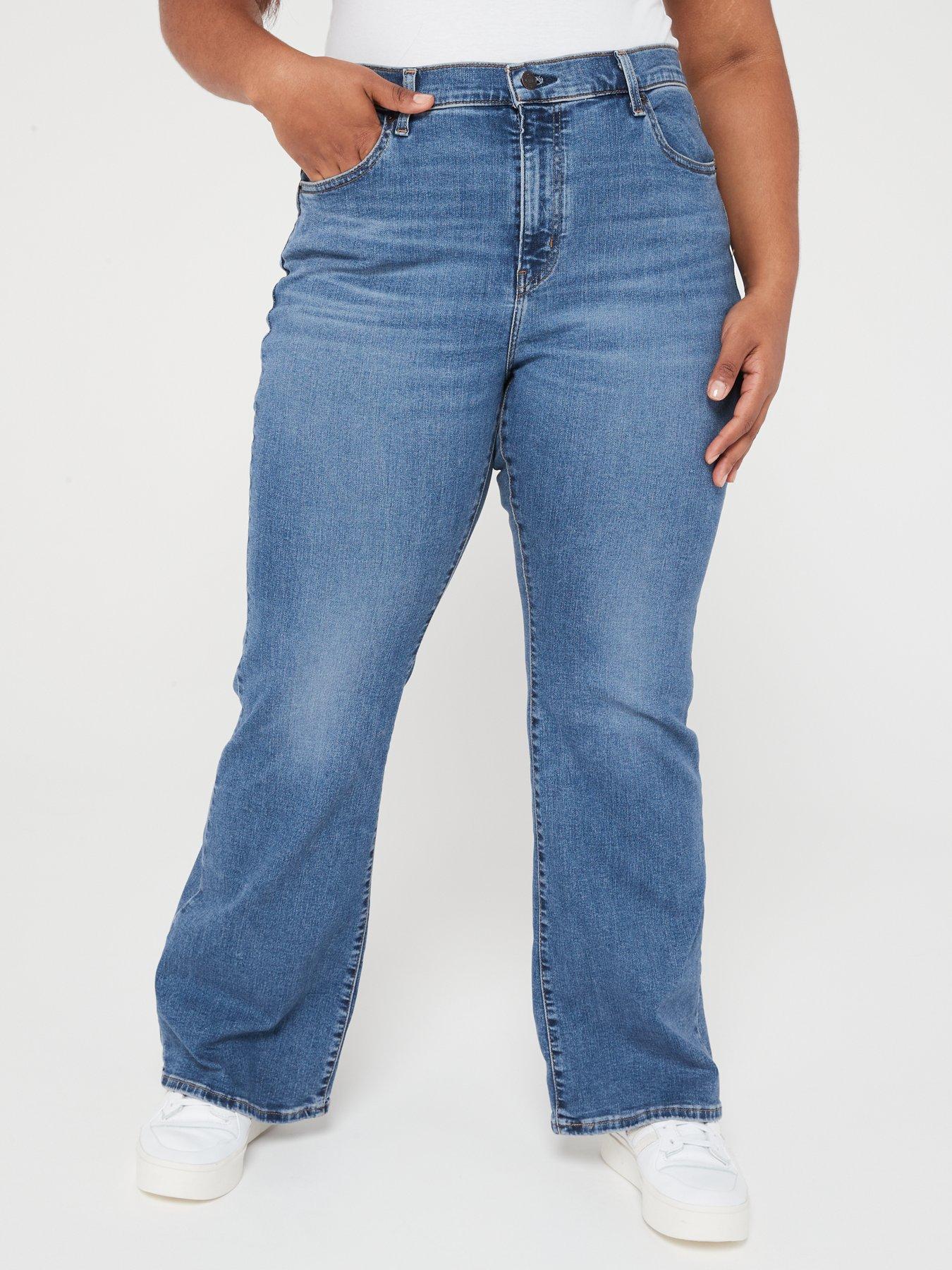 Levi's® Plus Size 726 High Rise Flare Leg Denim Jeans