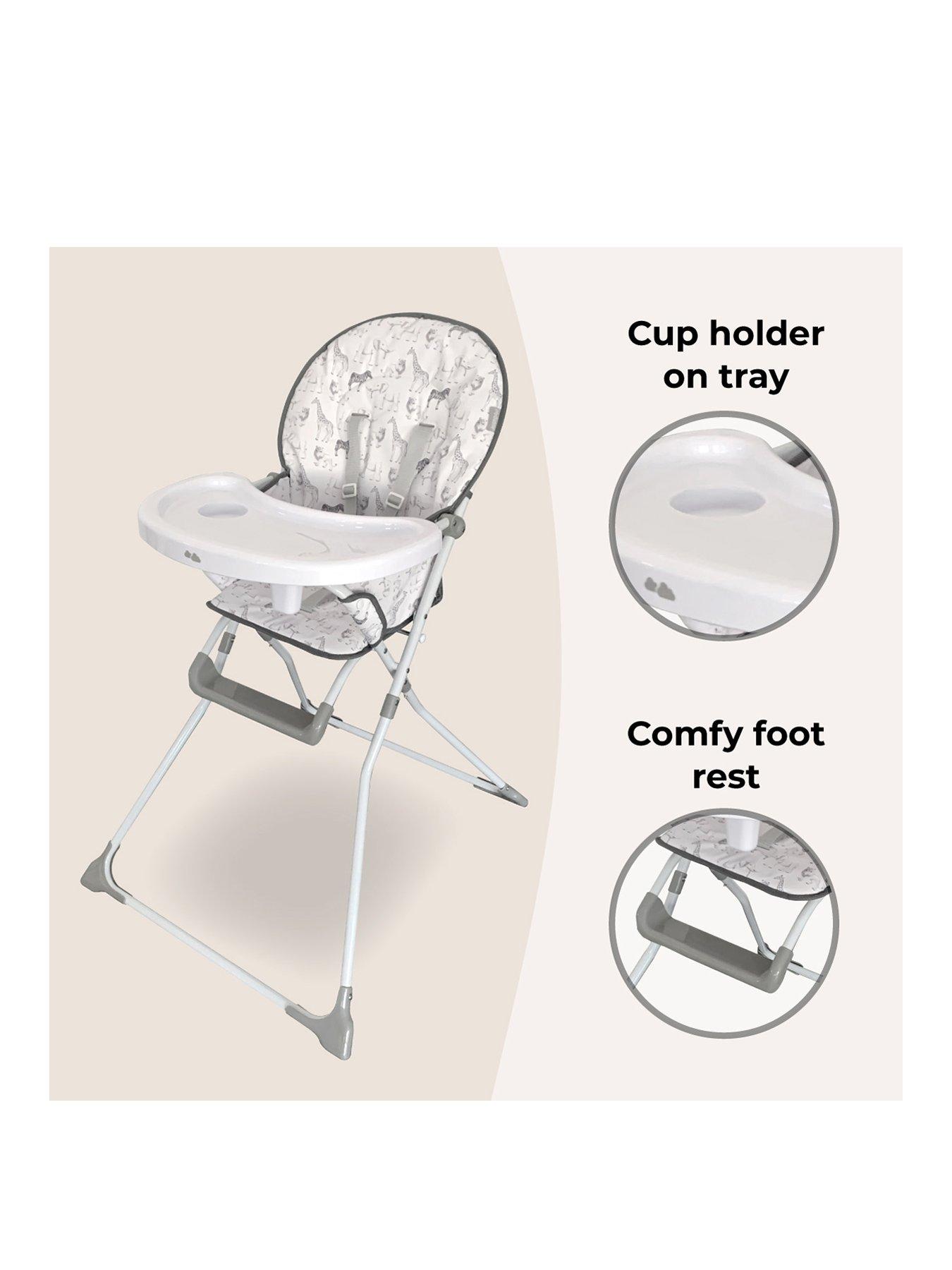 Image 2 of 6 of My Babiie MBHC1 Compact Highchair - Safari