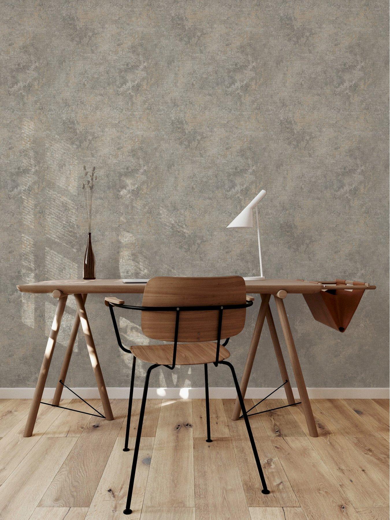 undefined Arthouse Modern Raffia Natural Wallpaper