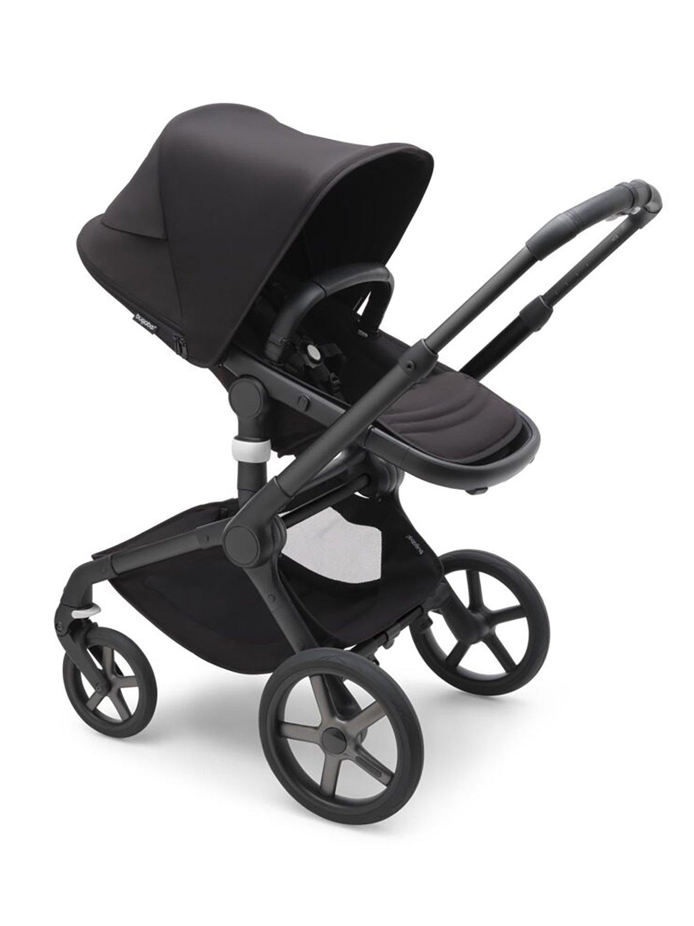 Image 4 of 7 of Bugaboo Fox 5 Complete Stroller Black/Midnight Black
