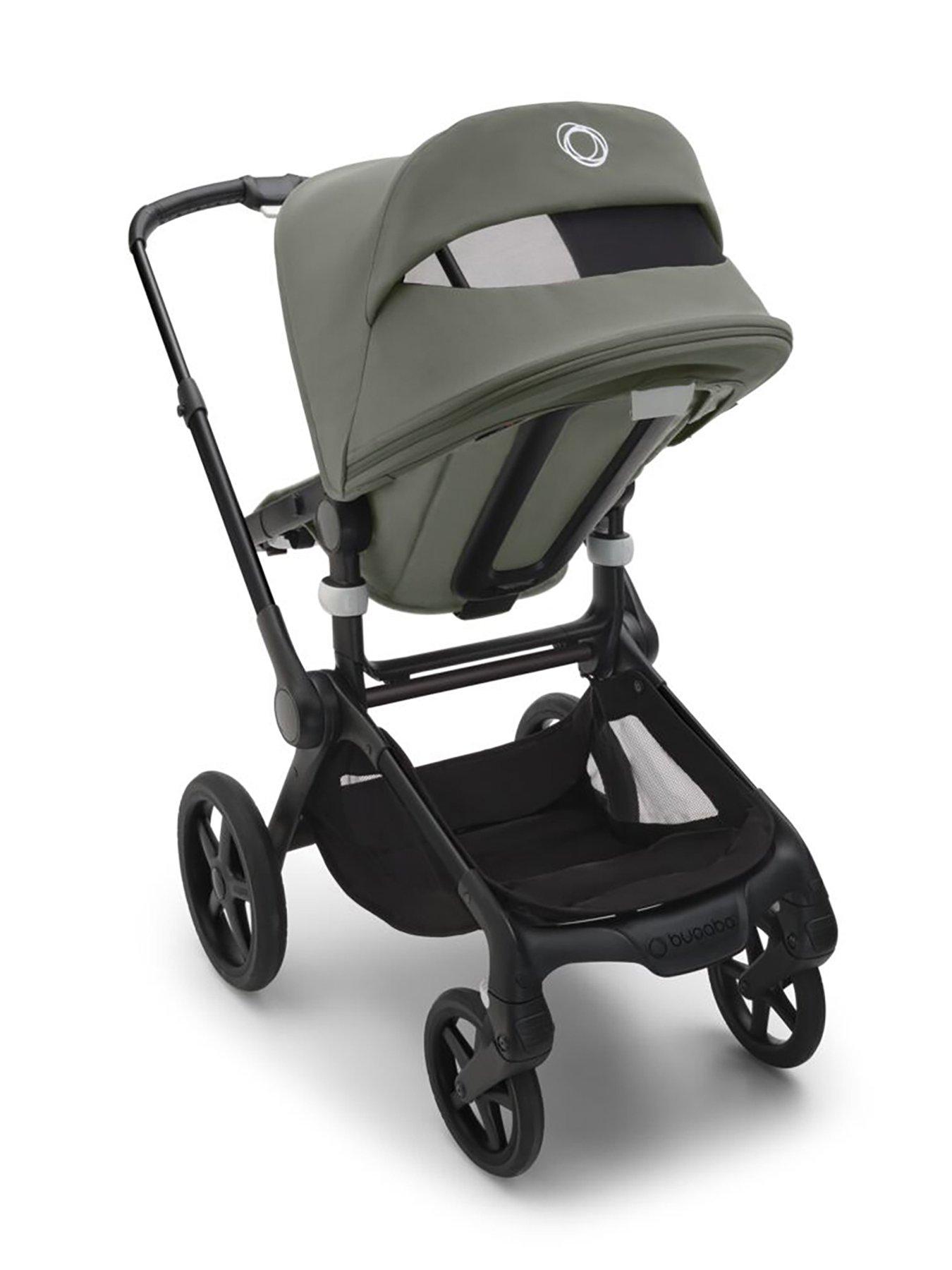 Image 7 of 7 of Bugaboo Fox 5 Complete Stroller - Black/Forest Green/Forest Green