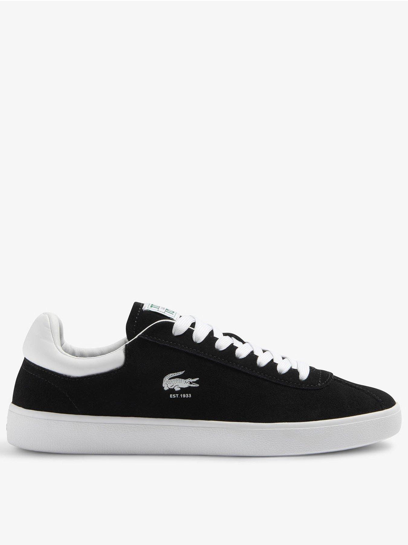 lacoste-baseshot-223-suede-trainer-blackfront