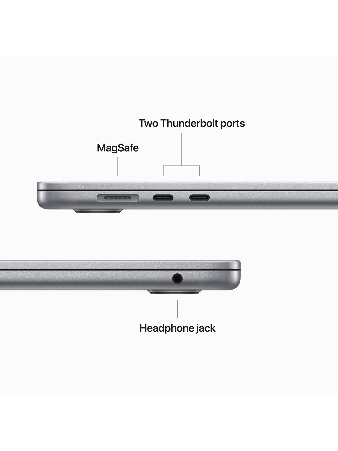 Image 5 of 8 of Apple MacBook Air&nbsp;(M2, 2023) 15-inch&nbsp;with 8-core CPU and 10-core GPU, 512GB - Space Grey