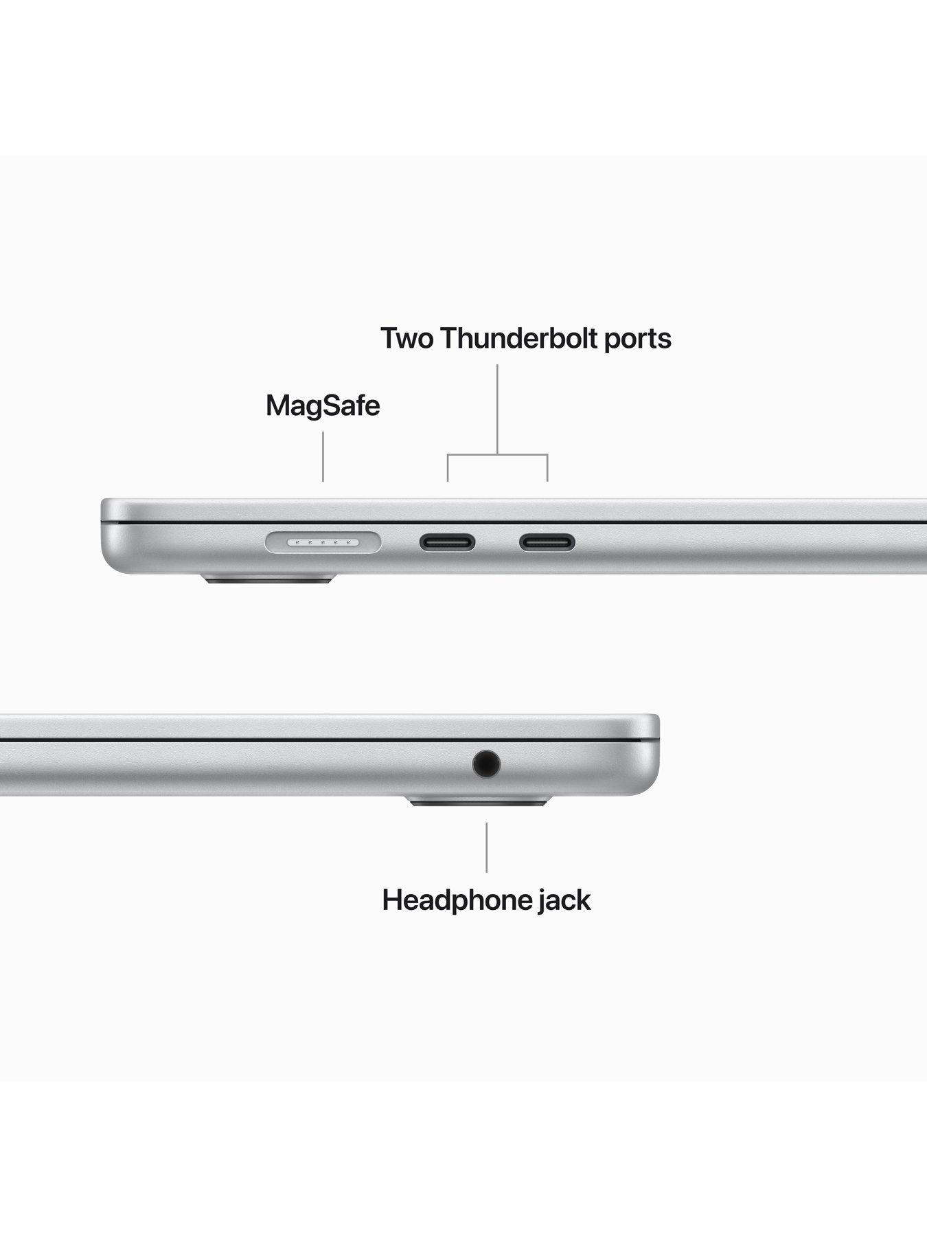 Image 5 of 8 of Apple MacBook Air&nbsp;(M2, 2023) 15-inch&nbsp;with 8-core CPU and 10-core GPU, 512GB - Silver