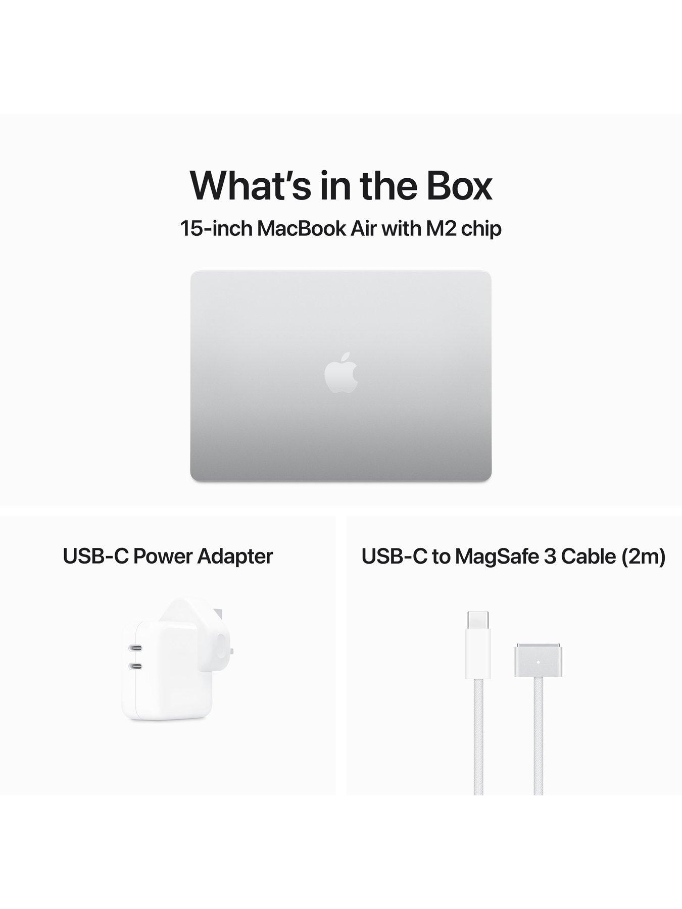 Image 7 of 8 of Apple MacBook Air&nbsp;(M2, 2023) 15-inch&nbsp;with 8-core CPU and 10-core GPU, 512GB - Silver