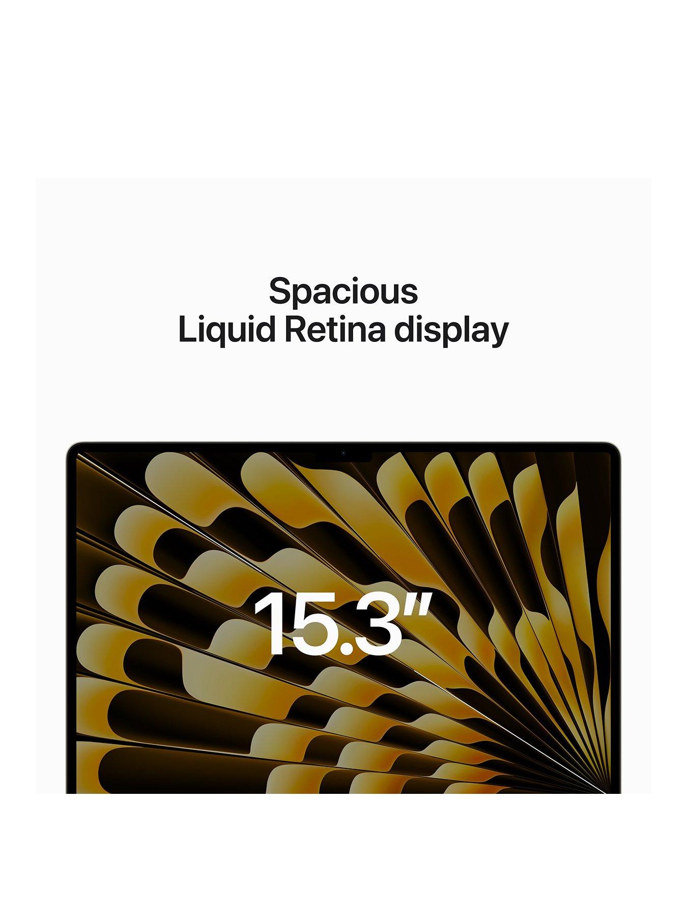 Image 3 of 8 of Apple MacBook Air&nbsp;(M2, 2023) 15-inch&nbsp;with 8-core CPU and 10-core GPU, 512GB - Starlight