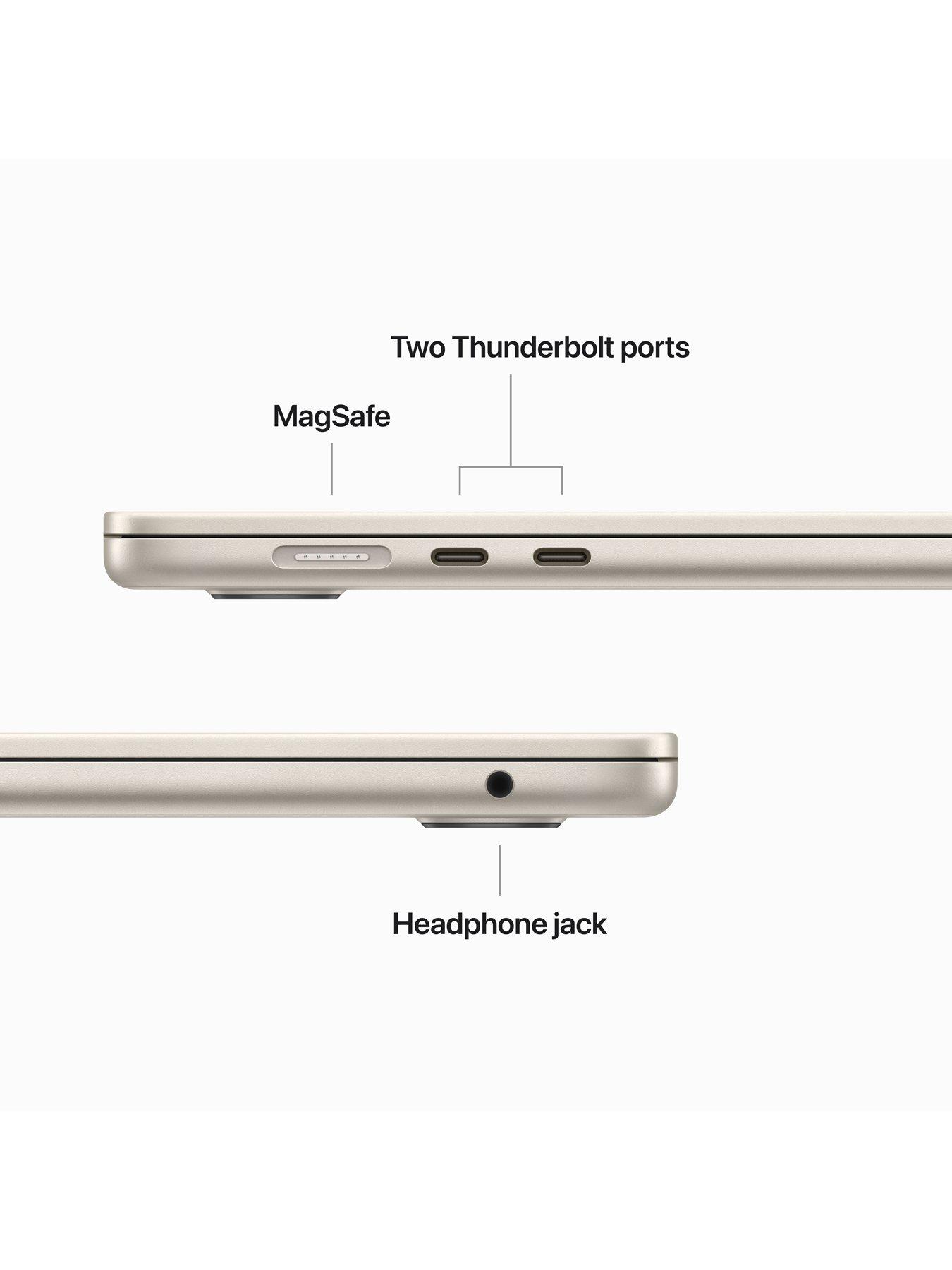 Image 5 of 8 of Apple MacBook Air&nbsp;(M2, 2023) 15-inch&nbsp;with 8-core CPU and 10-core GPU, 512GB - Starlight