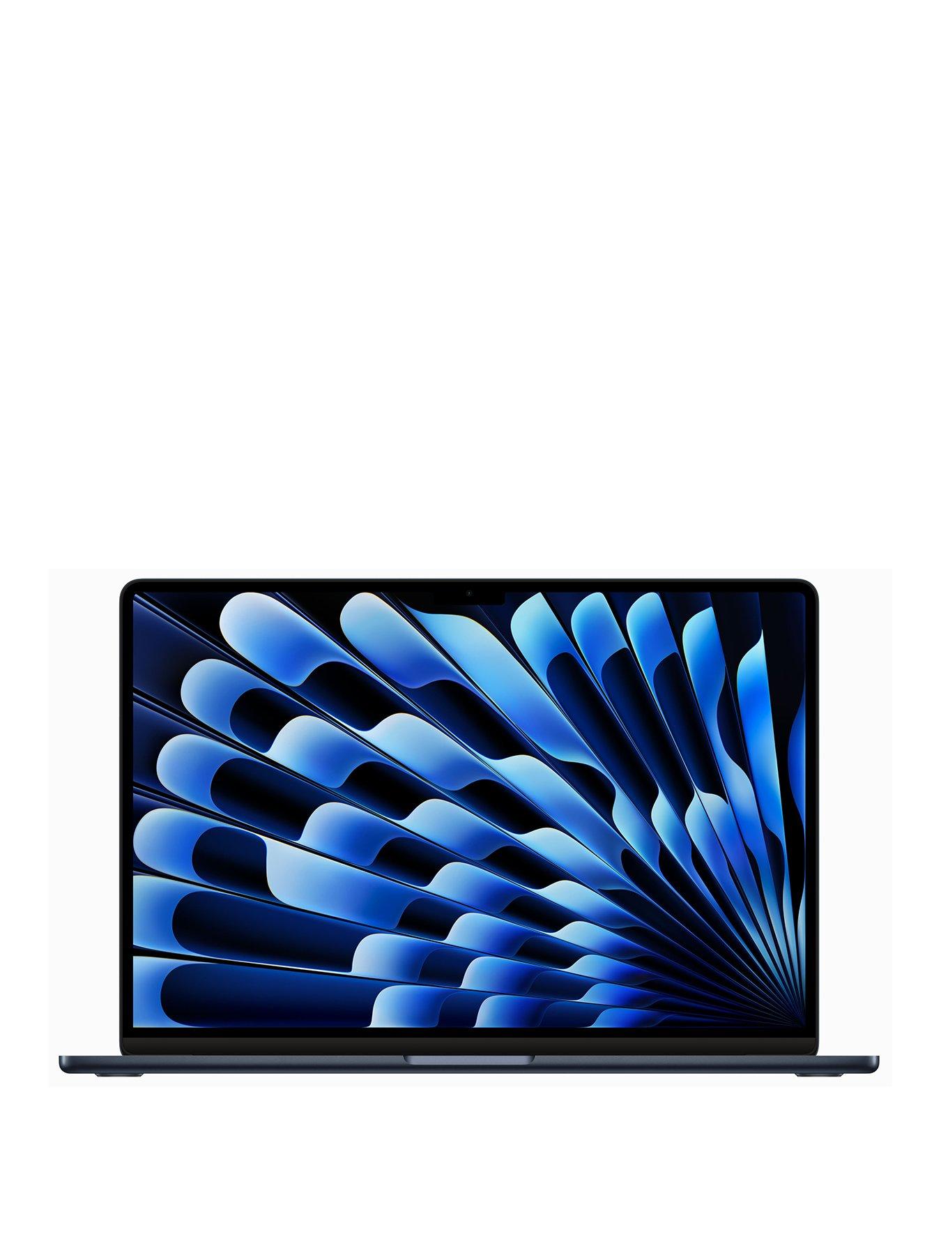 Image 1 of 8 of Apple MacBook Air&nbsp;(M2, 2023) 15-inch&nbsp;with 8-core CPU and 10-core GPU, 256GB - Midnight