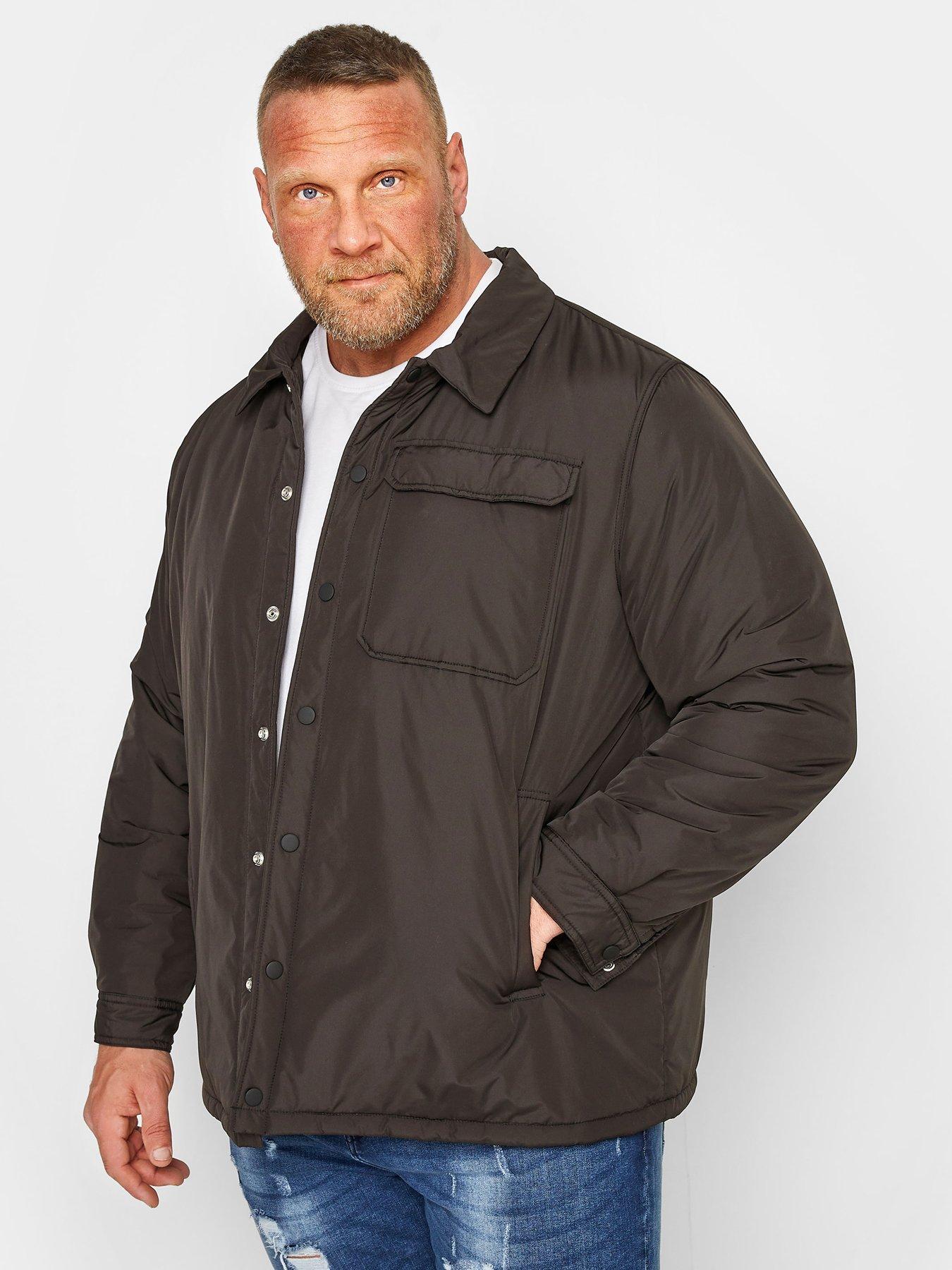 undefined Bad Rhino Button Up Jacket Black