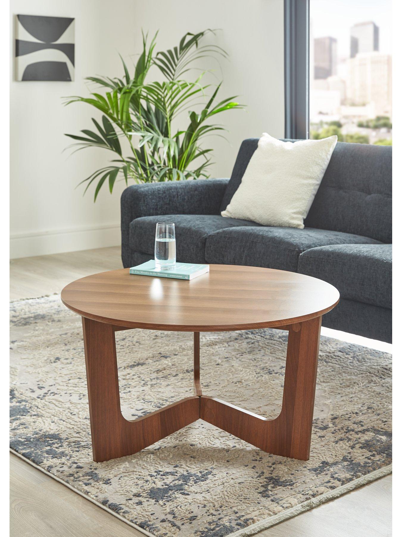 very-home-marcel-round-coffee-table-walnut