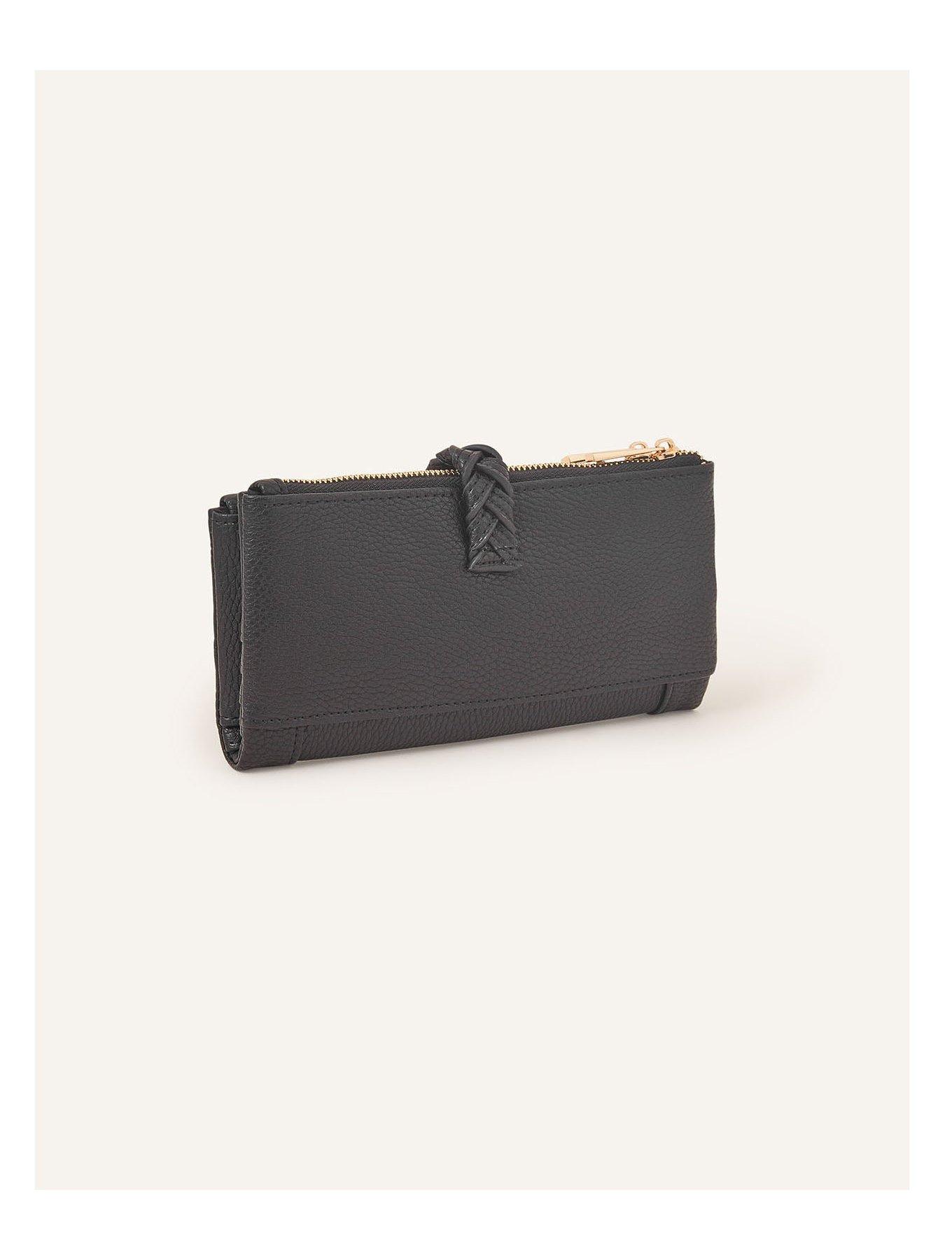 Image 2 of 3 of Accessorize Plait Push-Lock Purse