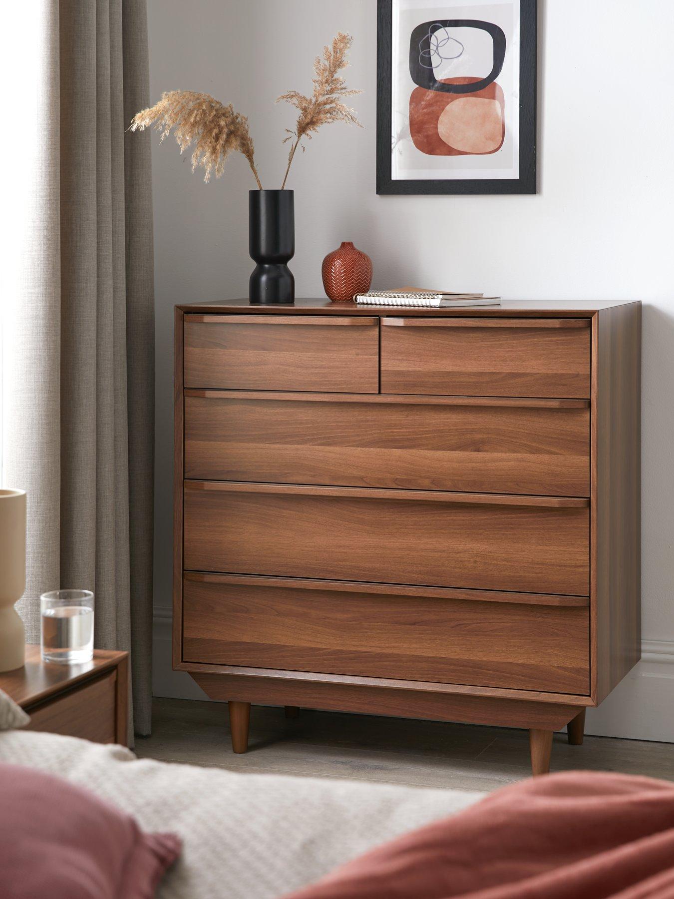 very-home-marcel-2-3-drawer-chest-walnut