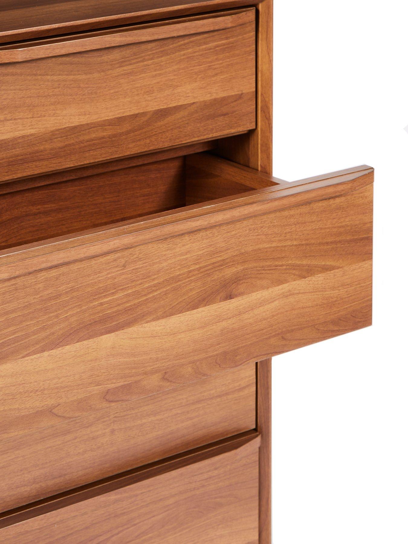 very-home-marcel-2-3-drawer-chest-walnutdetail