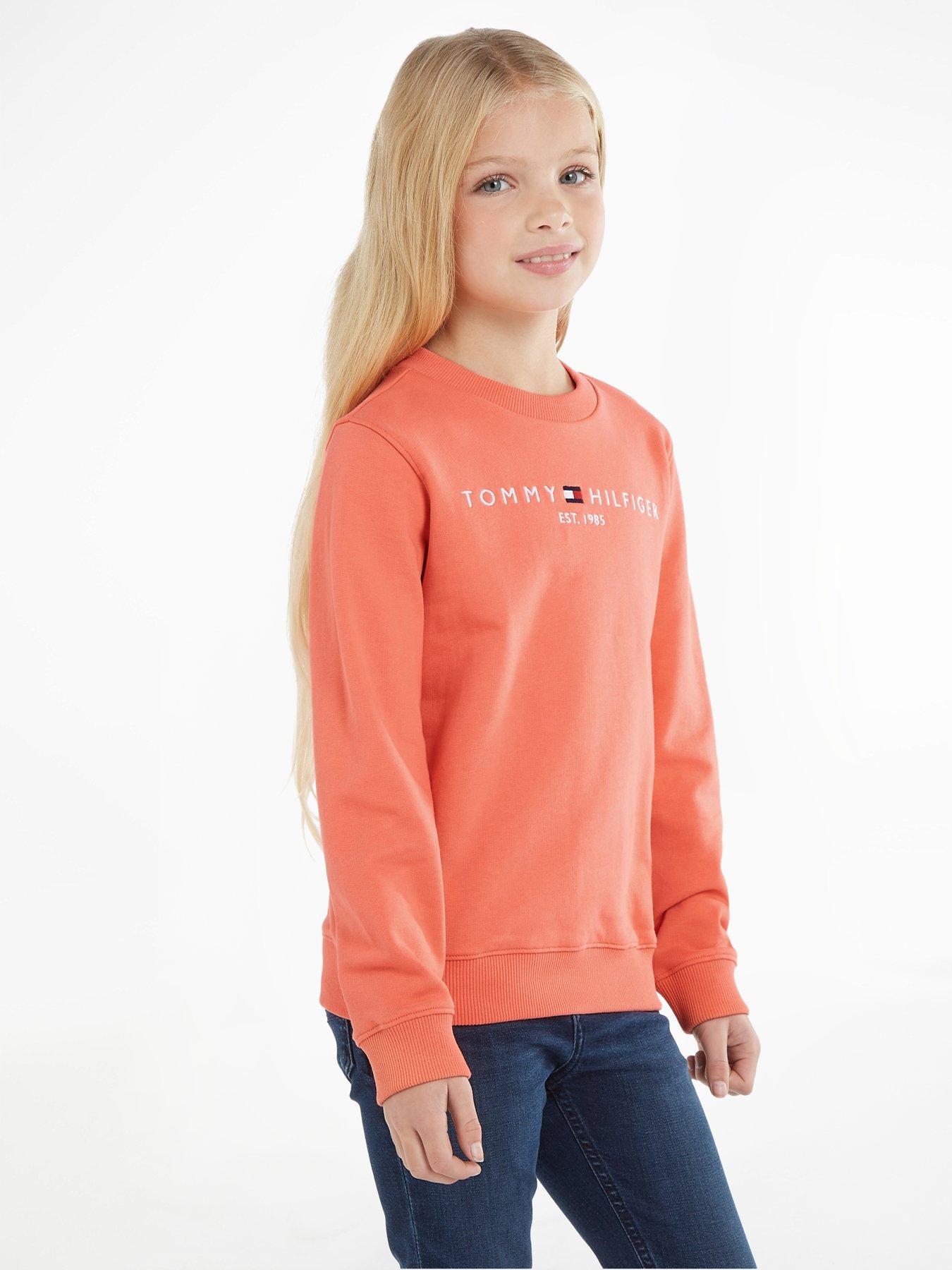 Girls tommy hilfiger on sale sweatshirt